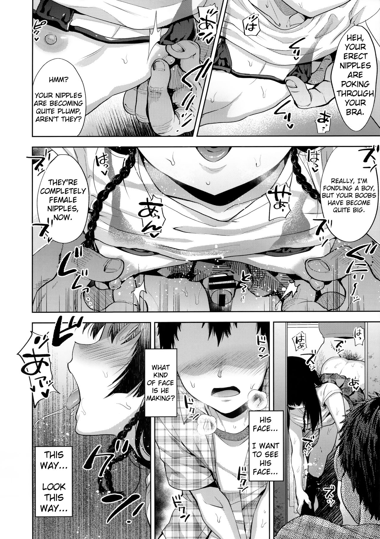 (C96) [Seki Sabato (Tsukuru)] Manbiki Josou Shounen Mesu Ochi Nozokare Fuck [English] [Anomalous Raven] page 14 full