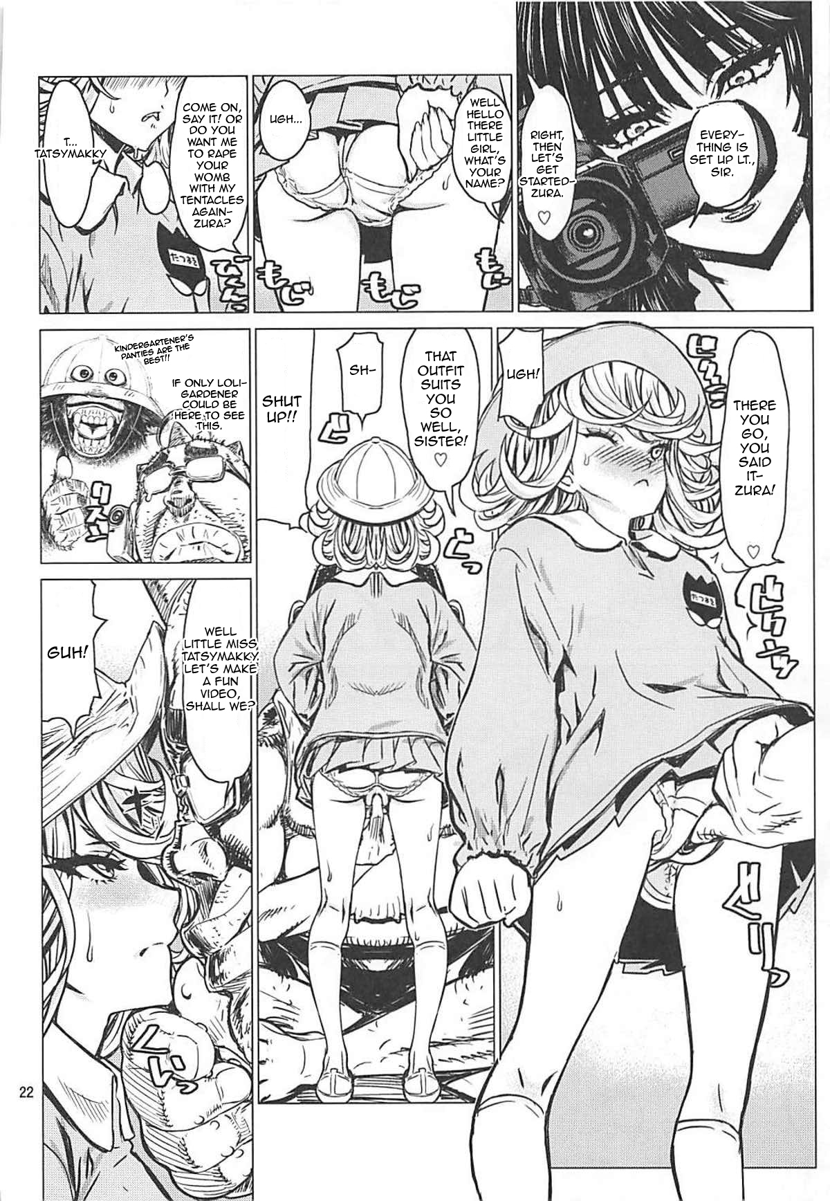 (C93) [Dorepooru (Leopard)] Disaster Sisters Leopard Hon 25 (One Punch Man) [English] [Jashinslayer] page 21 full
