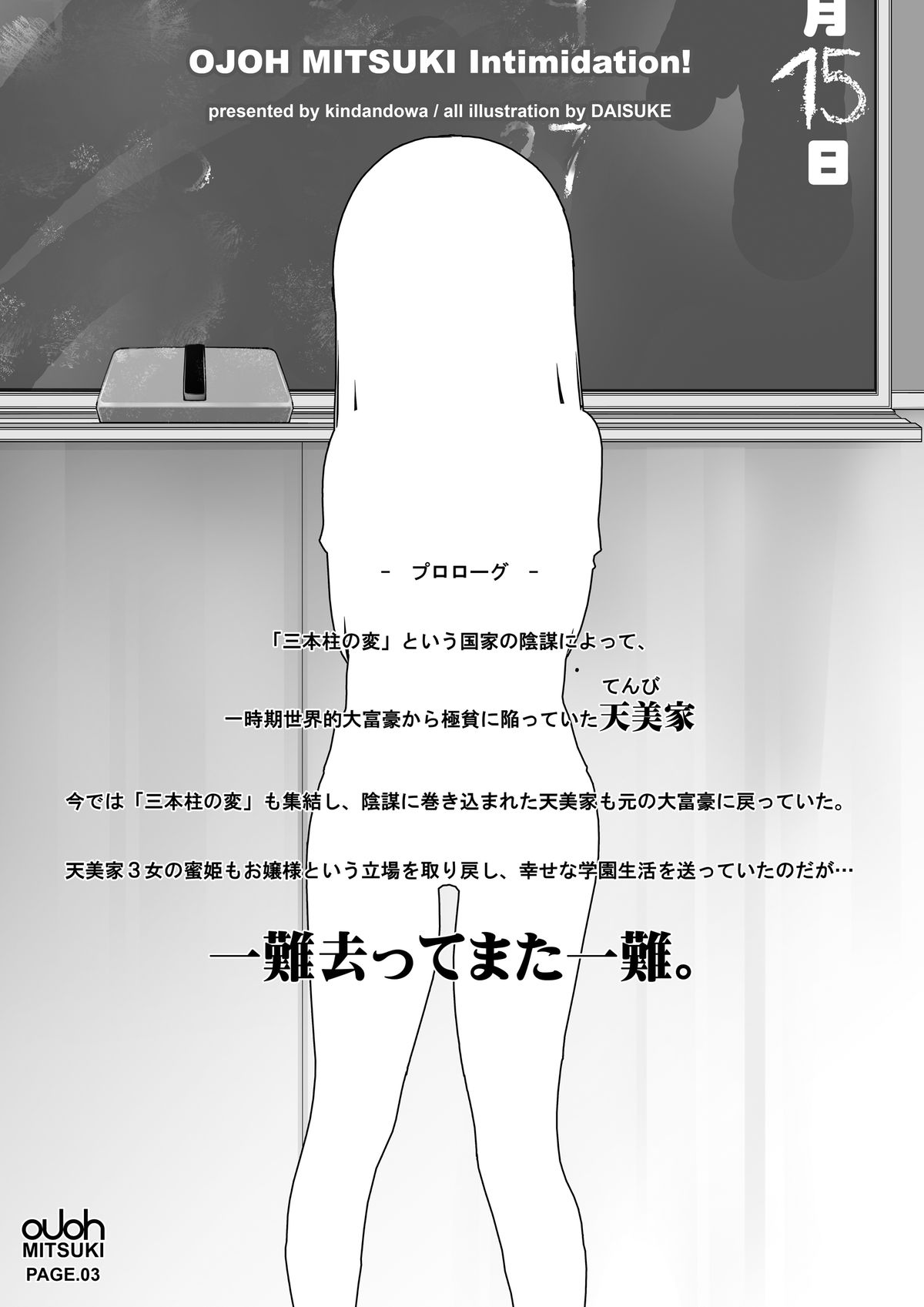 [Kindandowa (DAISUKE)] OJOH MITSUKI `Intimidation!' [Digital] page 7 full