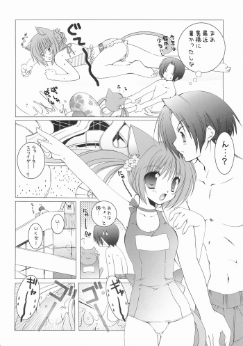 (Comic Castle 2005) [Takanaedoko (Takanae Kyourin)] Neko no Iru Seikatsu - page 13