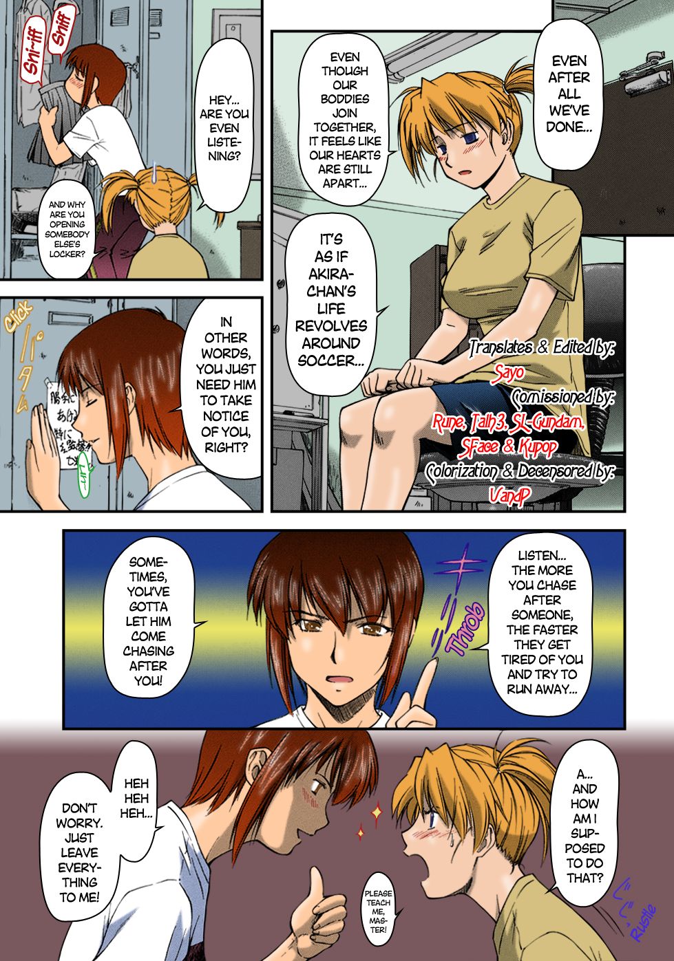 [Nagare Ippon] Offside Girl Ch. 1-4 [English] [Colorized] [Decensored] [WIP] page 67 full