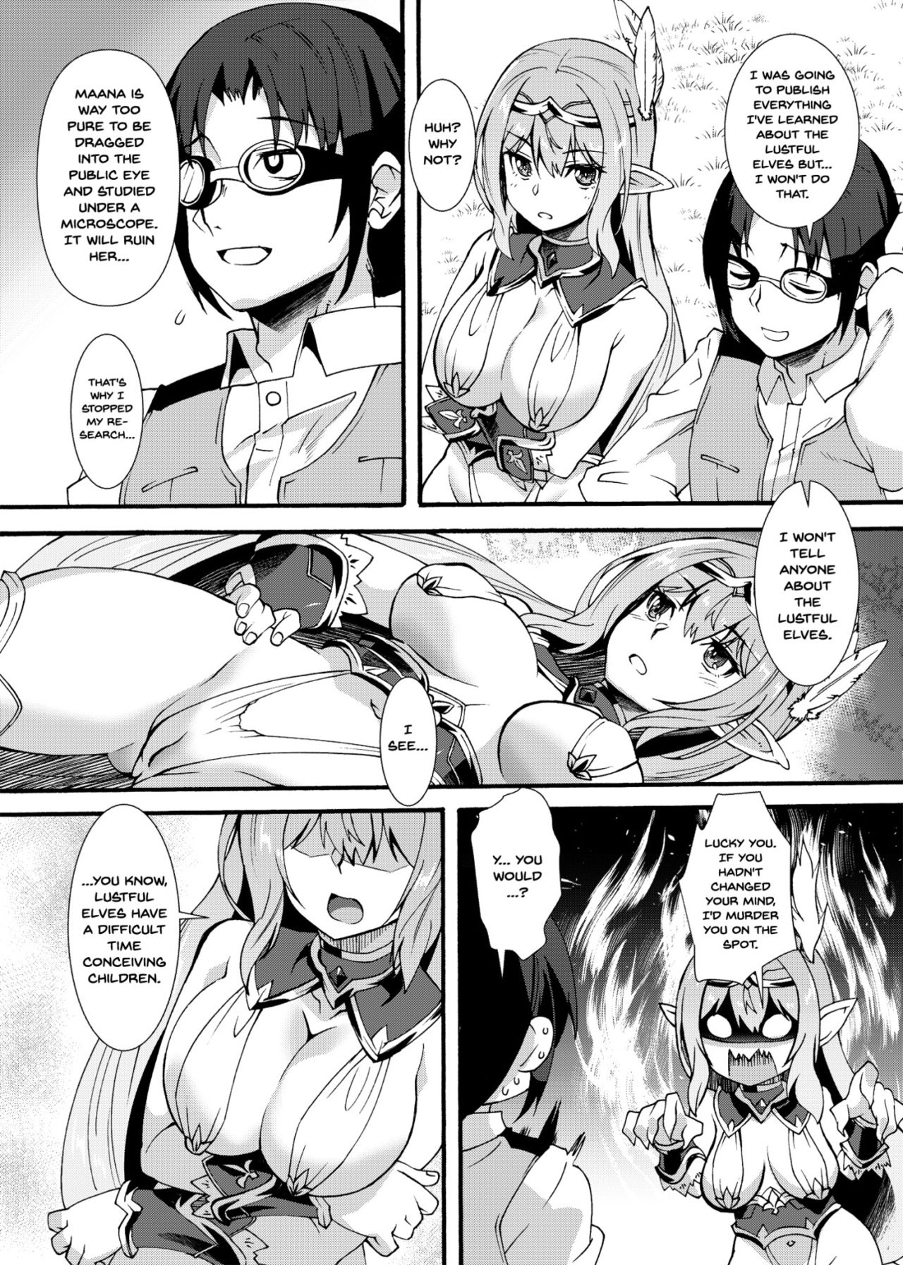 [Makuu Gundan (Shinozuka Atsuto)] Sukebe Elf Tanbouki 2 | Lewd Elf Tanbouki 2 [English] {Doujins.com} [Digital] page 5 full