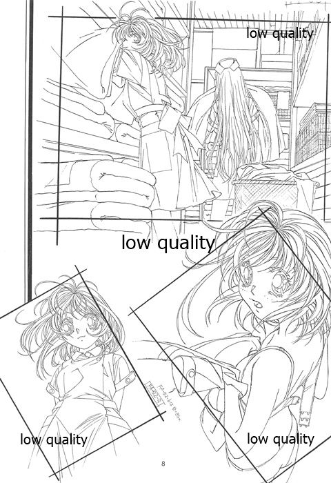 (C60) [大人の童話 (竹井正樹)] Flutter of birds 線画集 page 7 full