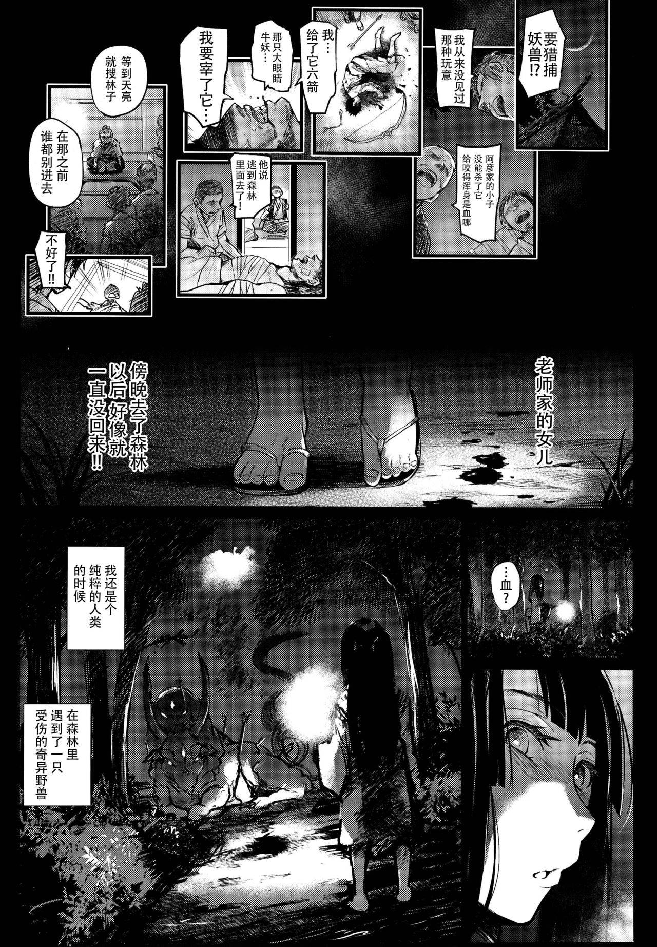 (C95) [Armament Calcium (Take Calcium)] Juuyoku Kyoushitsu (Touhou Project) [Chinese] [朔夜汉化组] page 50 full