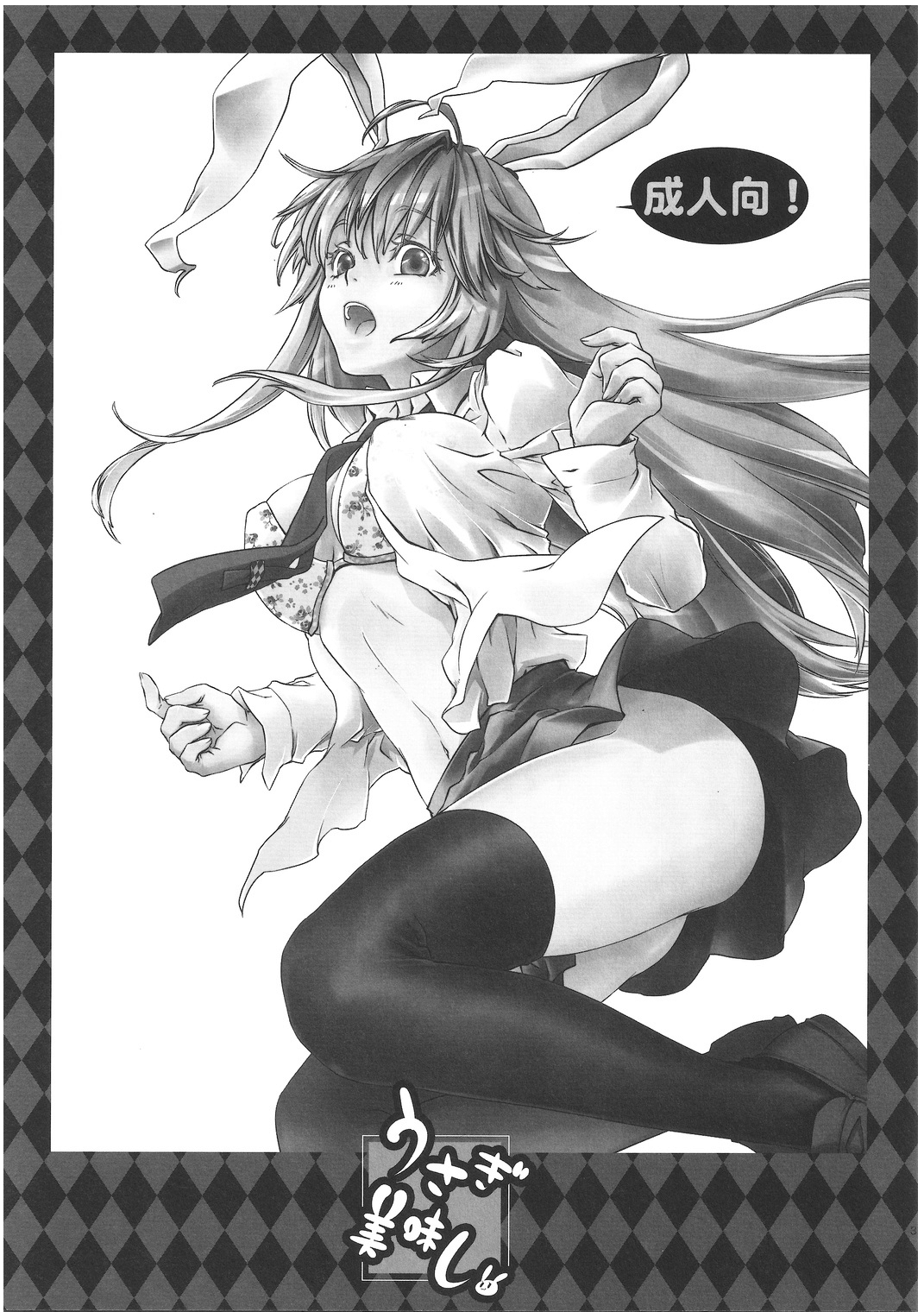 (Reitaisai 8) [rw (Tachibana Chata)] Usagi Oishi (Touhou Project) page 2 full