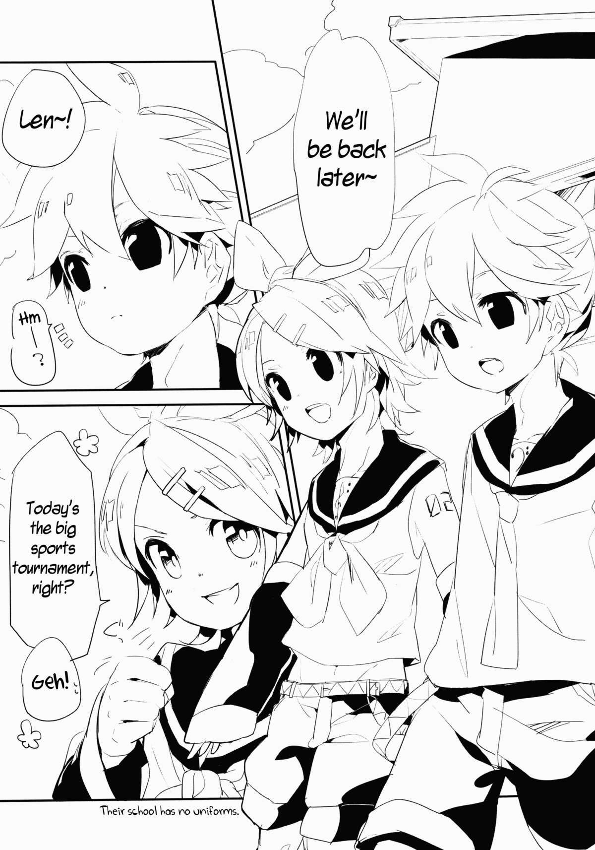 Uru (Uruudosi) - Len-kun Pero Pero!! [ENG] =Short Wharf= page 4 full