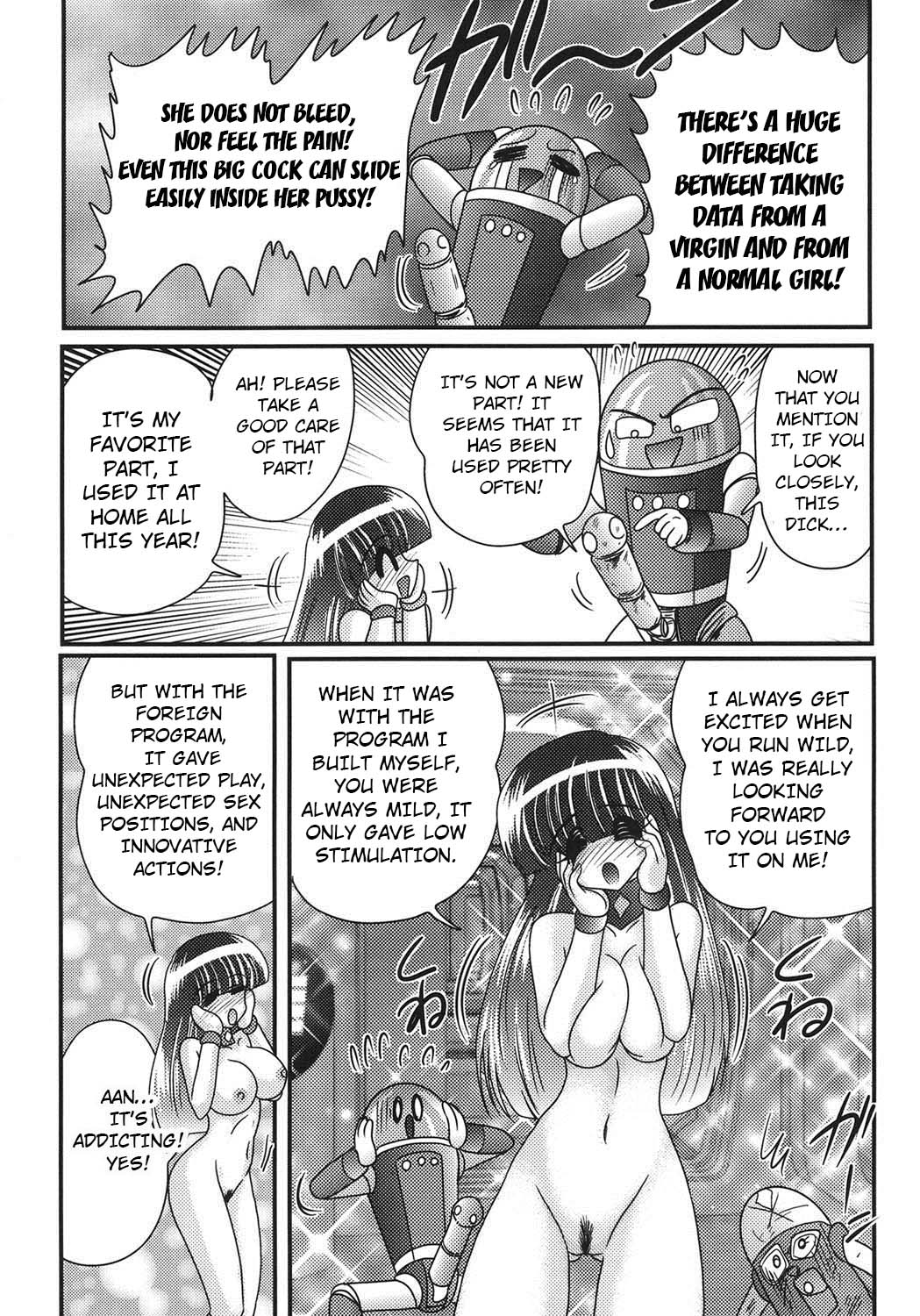 [Kamitou Masaki] Sailor Fuku ni Chiren Robo Yokubou Kairo | Sailor uniform girl and the perverted robot Ch. 2 [English] [Hong_Mei_Ling] page 33 full