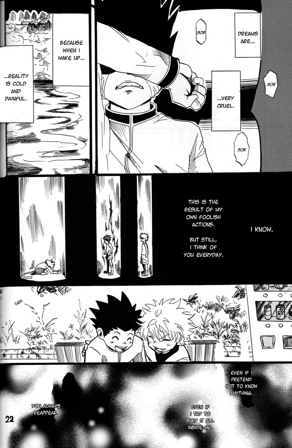 (SPARK9) [Amanojaku. (Sakichi)] Kimi, Omoi | Thinking of You (Hunter x Hunter) [English] [HXH-Doujinshilivejournal] page 22 full