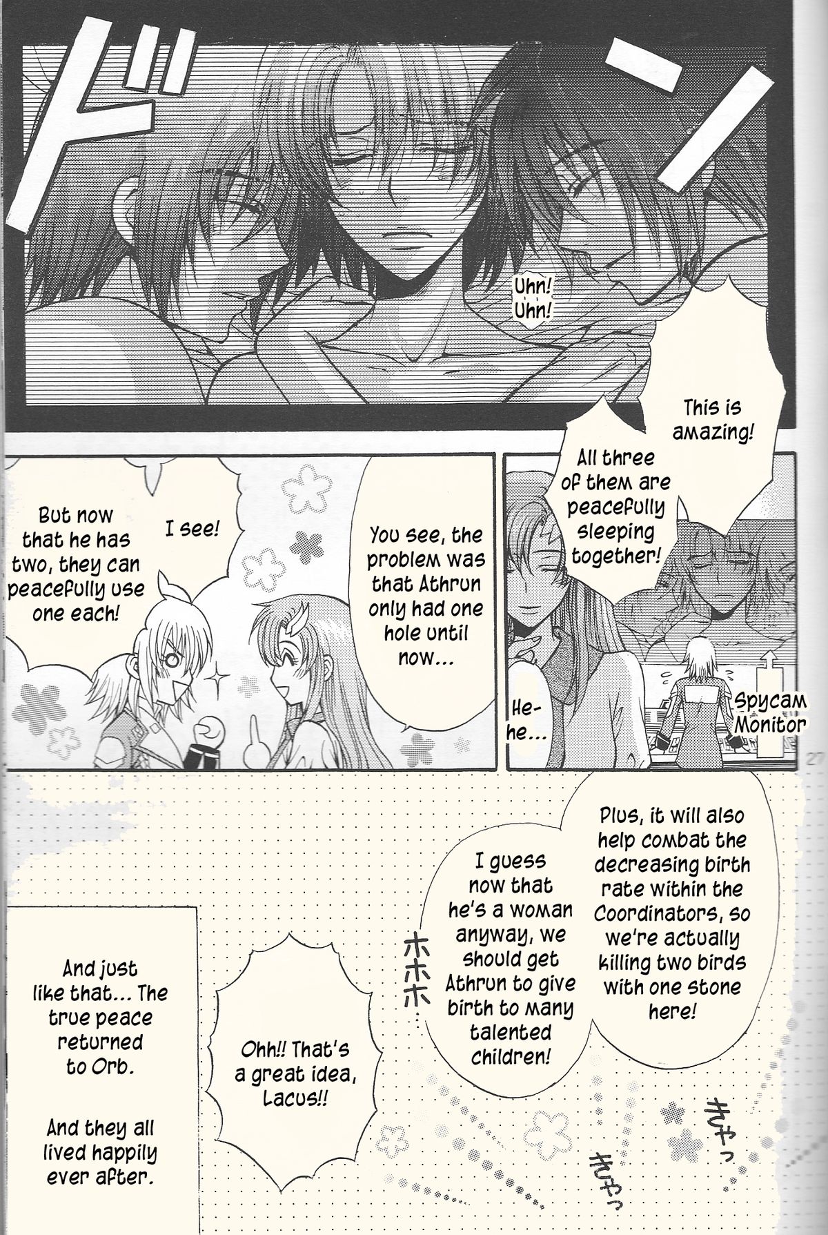 (SC30) [Kodomokeibitai (Eiki Eiki)] Ura Athrun. ~Athrun ga Onna no Ko ni Nacchatta!?~ (Kidou Senshi Gundam SEED DESTINY) [English] [kusanyagi] page 27 full