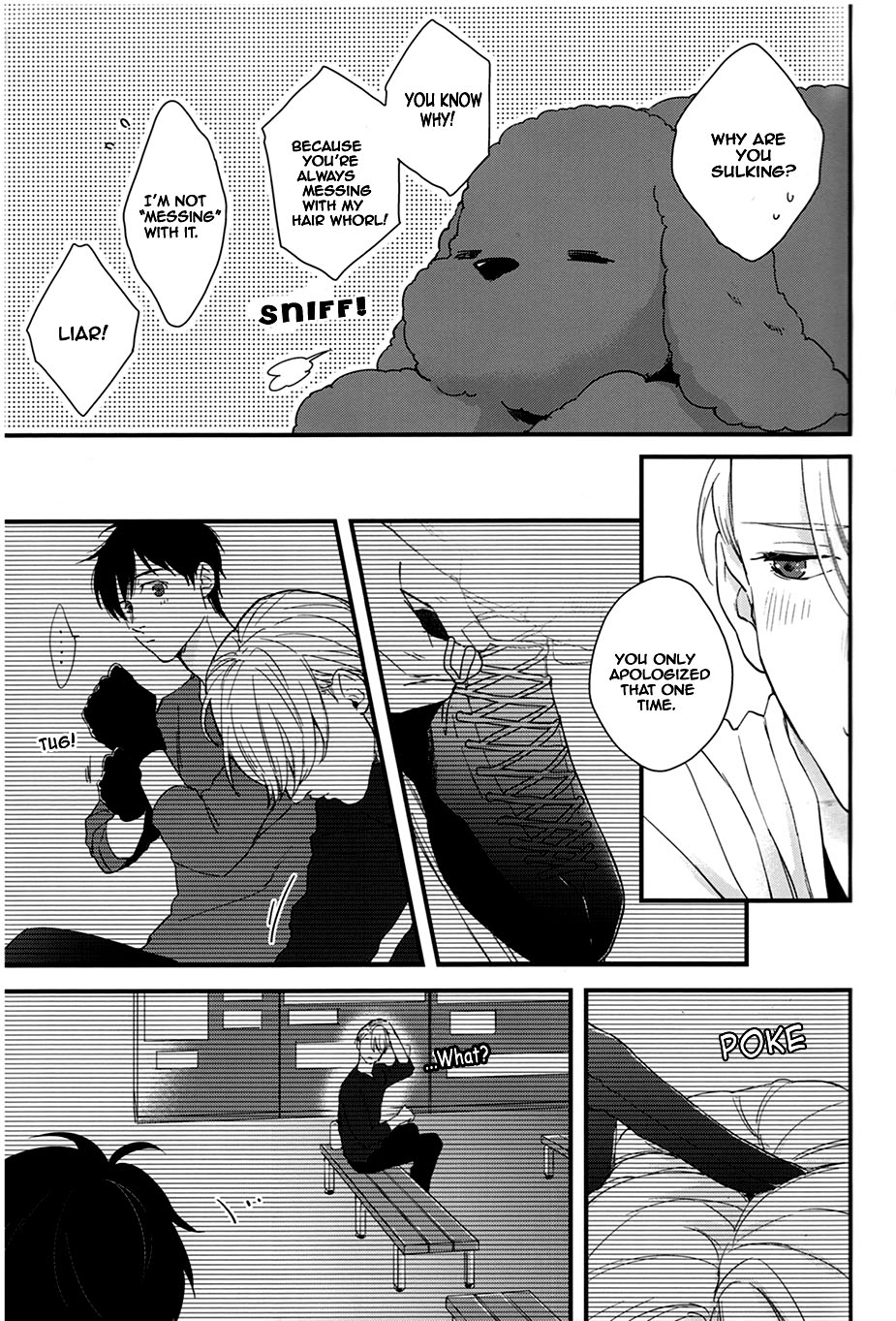 (HaruCC22) [OJmomo (yoshi)] Tsumuji ni Matsuwaru, et cetera? | Hair Whorls and Whatnot (Yuri!!! on ICE) [English] [cseg64] page 8 full