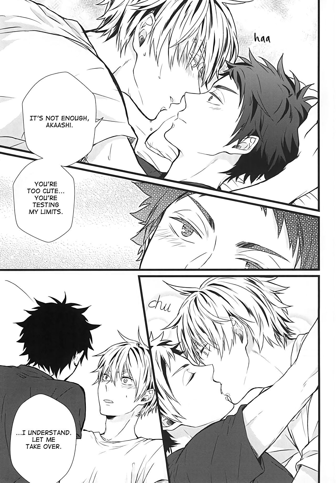 (RTS!!5) [AURORA (Uino)] Kyou Dake Desu yo? (Haikyuu!!) [English] [Homies over Hoes] page 8 full