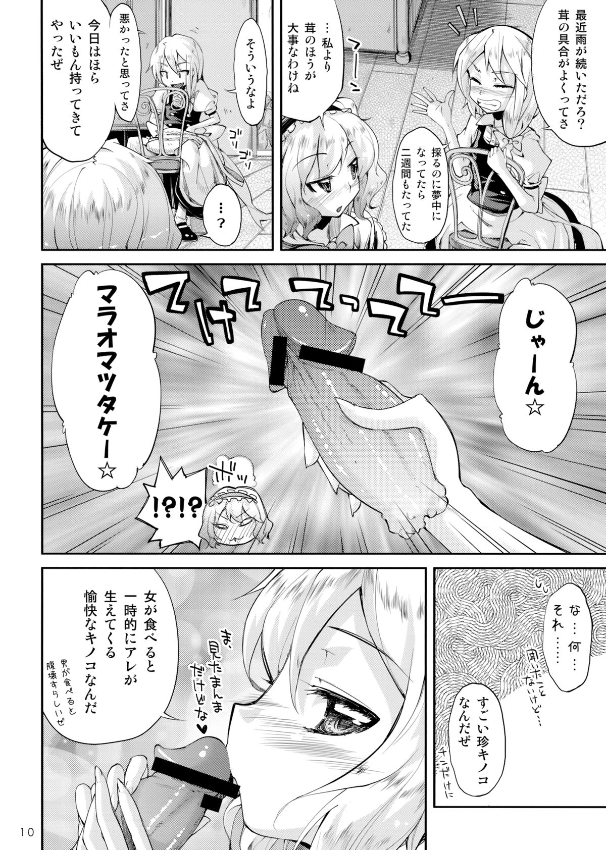 (C75) [Kurage no Candume (Yoshino)] Mahou no Kotoba - MAGIC WORDS (Touhou Project) page 10 full