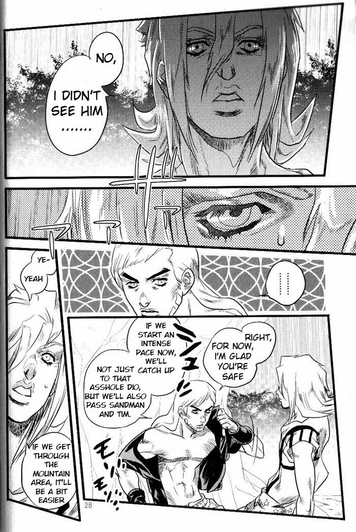 (SUPER16) [Silver-Kingdom (11COLORS)] Yokubou no Tani Zetsubou no Ame ~Kouhen~ (JoJo's Bizarre Adventure -Steel Ball Run) [English] page 27 full
