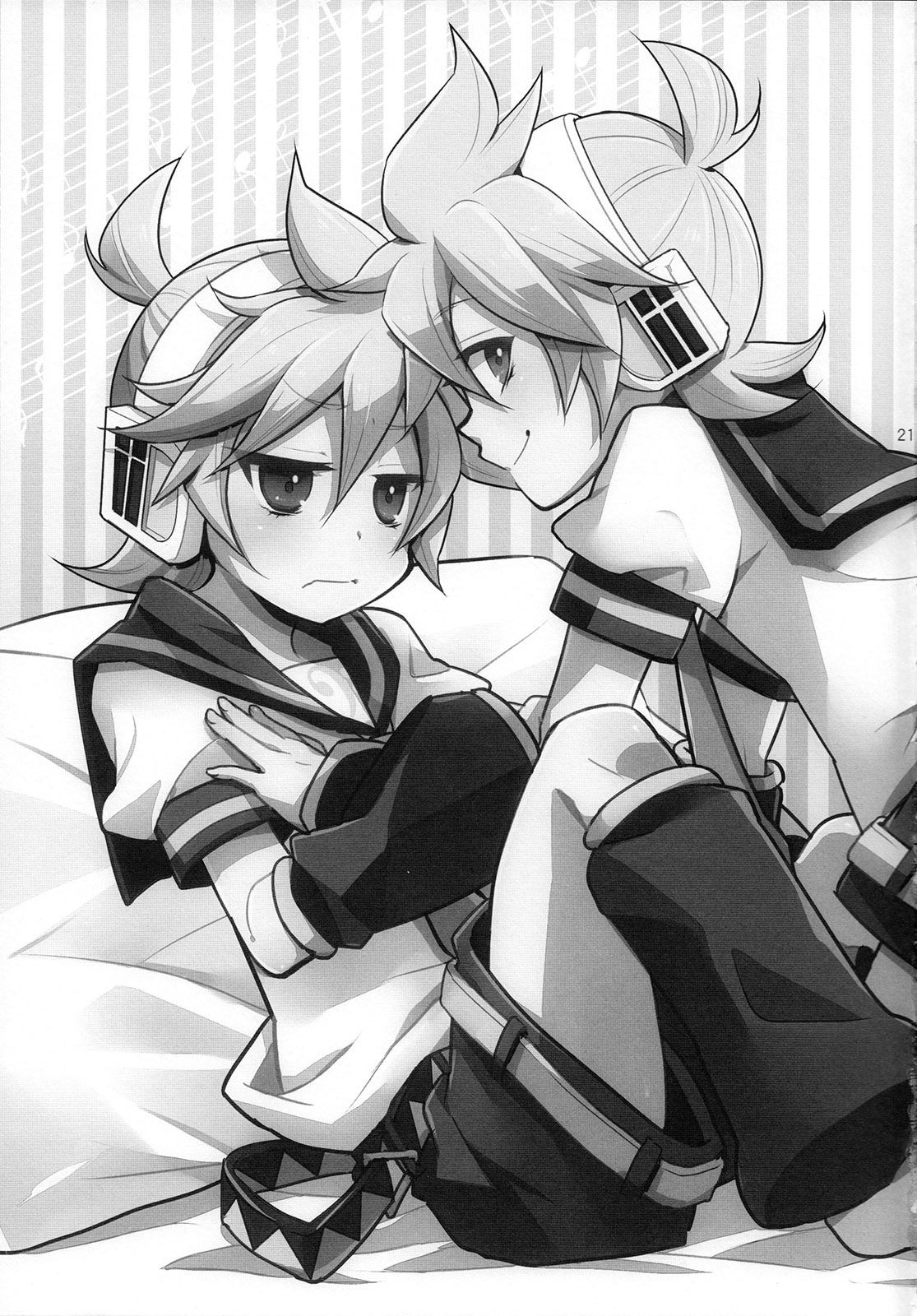 (C89) [Yomosugara (Yomogi Ringo)] Sound Make (VOCALOID) page 21 full