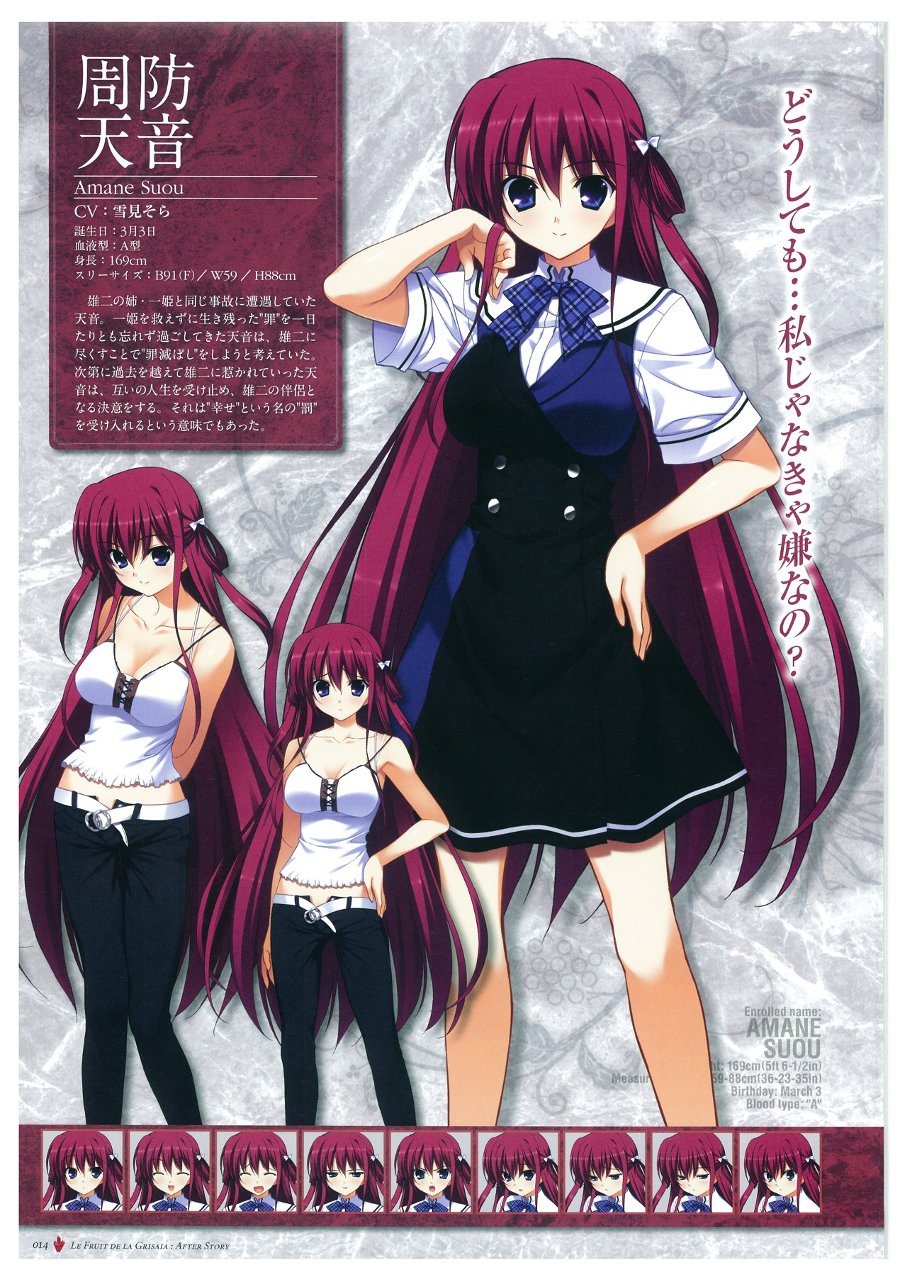 Grisaia no Meikyuu Visual Fanbook page 17 full