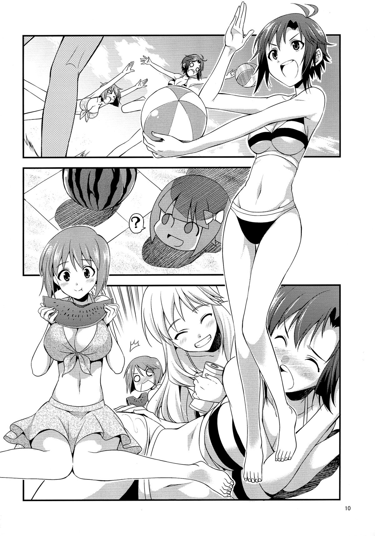 (Futaket 9.5) [Kaguya Hime Koubou (Gekka Kaguya)] THE iDOL M@STER SHINY FESTA (THE IDOLM@STER) [Chinese] [扶毒分部] page 9 full