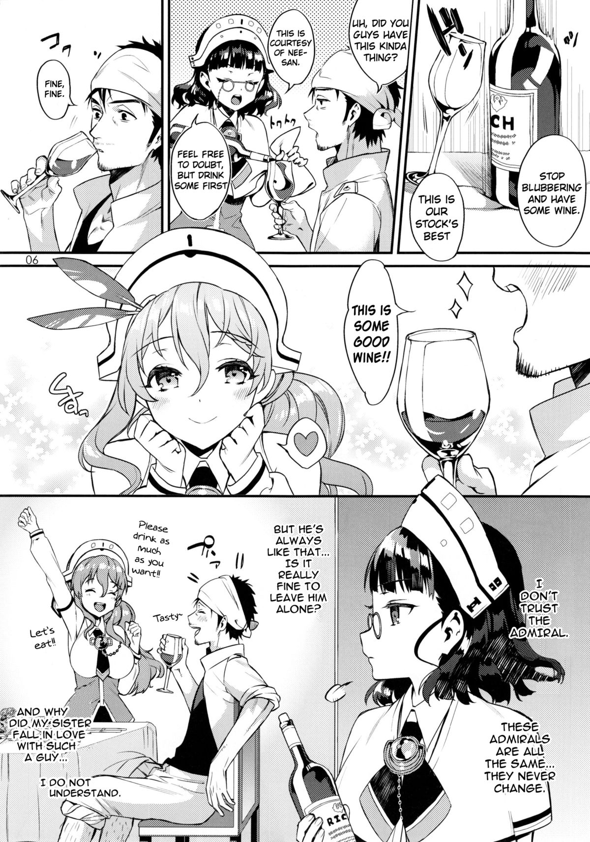 (C88) [Ichigo Pants (Kaguyuzu)] Buon appetito ! - Meshiagare - (Kantai Collection -KanColle-) [English] [L-san] page 5 full