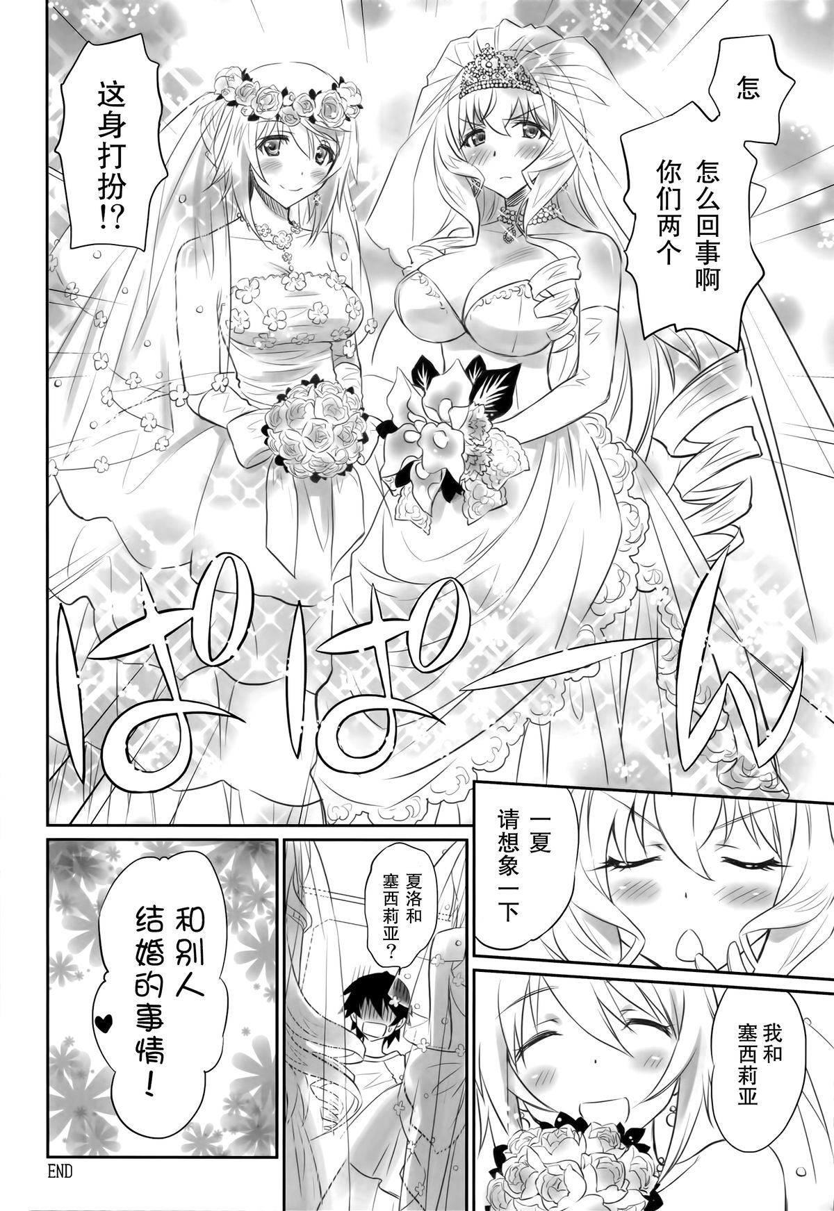 (COMIC1☆8) [Bloody Okojo (Akutagawa Manbou)] IMAGINE!!～Iikara Souzou Shite!!～ (Infinite Stratos) [Chinese] [无毒汉化组] page 24 full