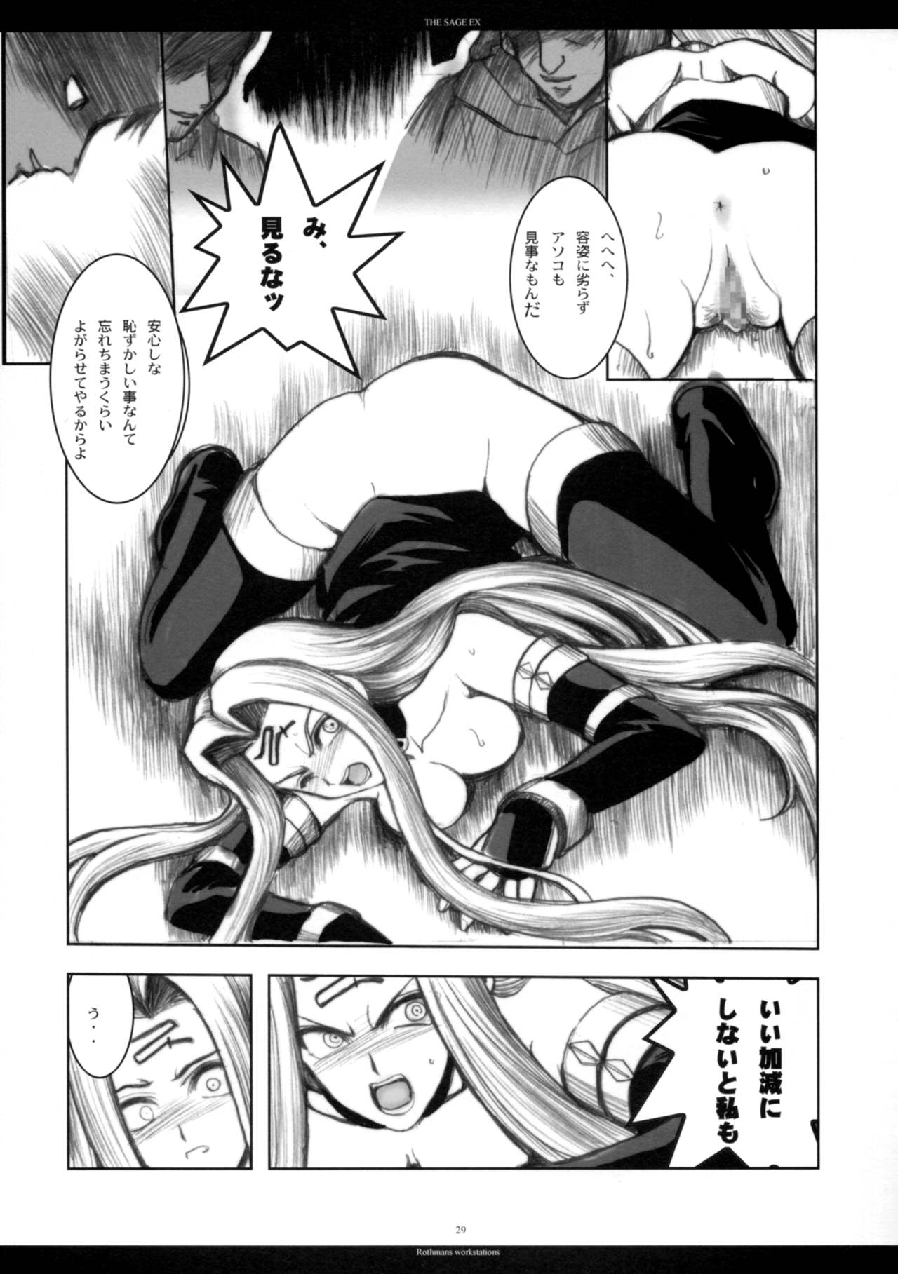 (C71) [R-WORKS (ROS)] The SAGE ex Yoru Nuki Rider-san (Fate/stay night) page 28 full