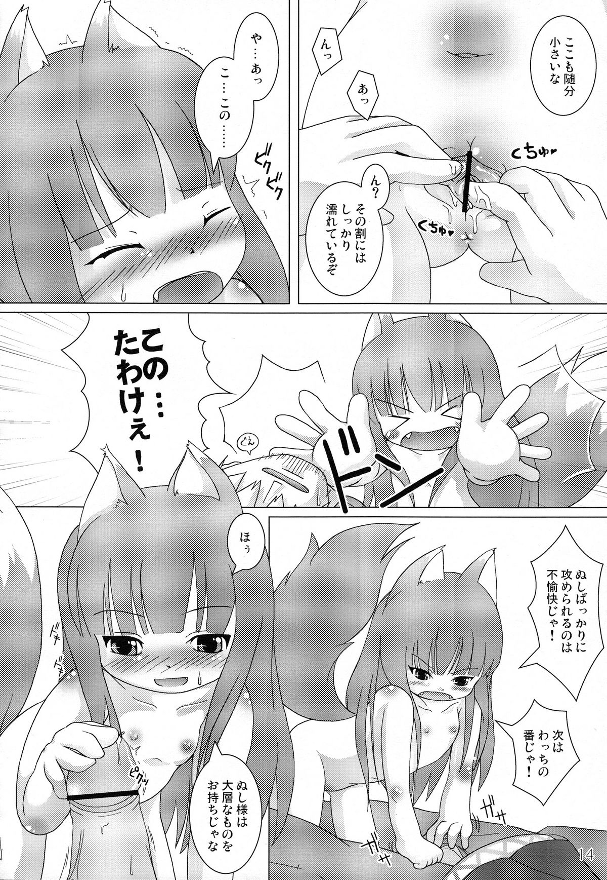 (Mimiket 18) [Cat Expert (Nekousa)] Wacchi Ecchi (Spice and Wolf) page 13 full