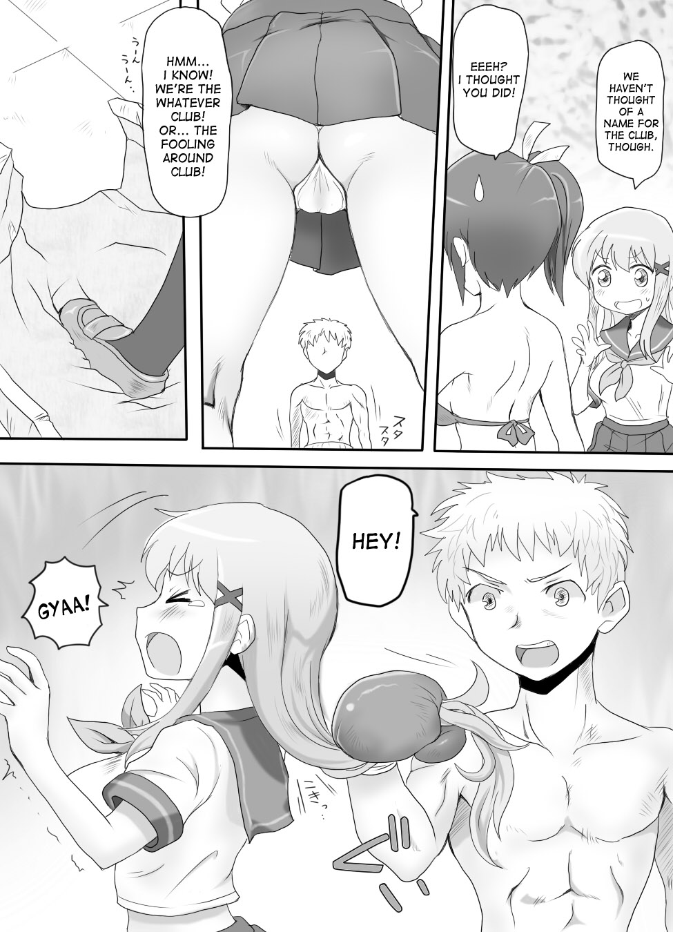 [Mitsunoho] Naburi Tokidoki Shasei ~Kouhai no Joshi ni Makete Shasei Saserareta Ore~ [English] [desudesu] [Digital] page 3 full