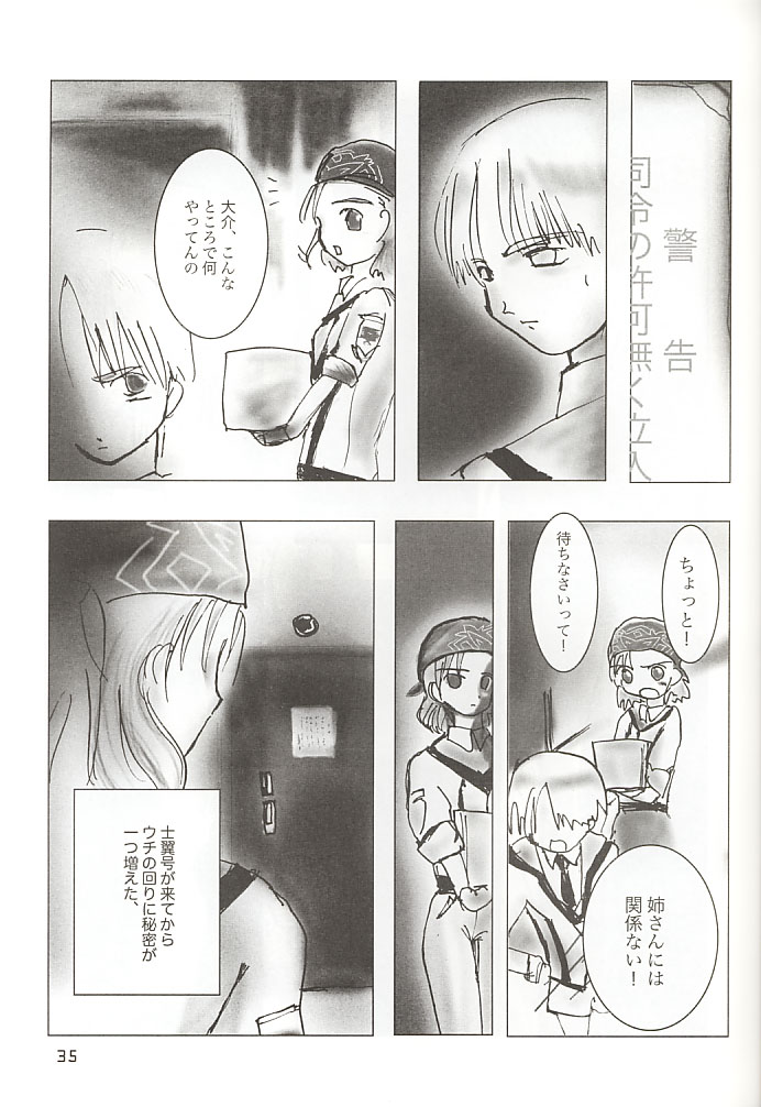 (Comic Communication 2) [ACPI (Unyama)] GAME/OVERS (Gunparade March) page 34 full