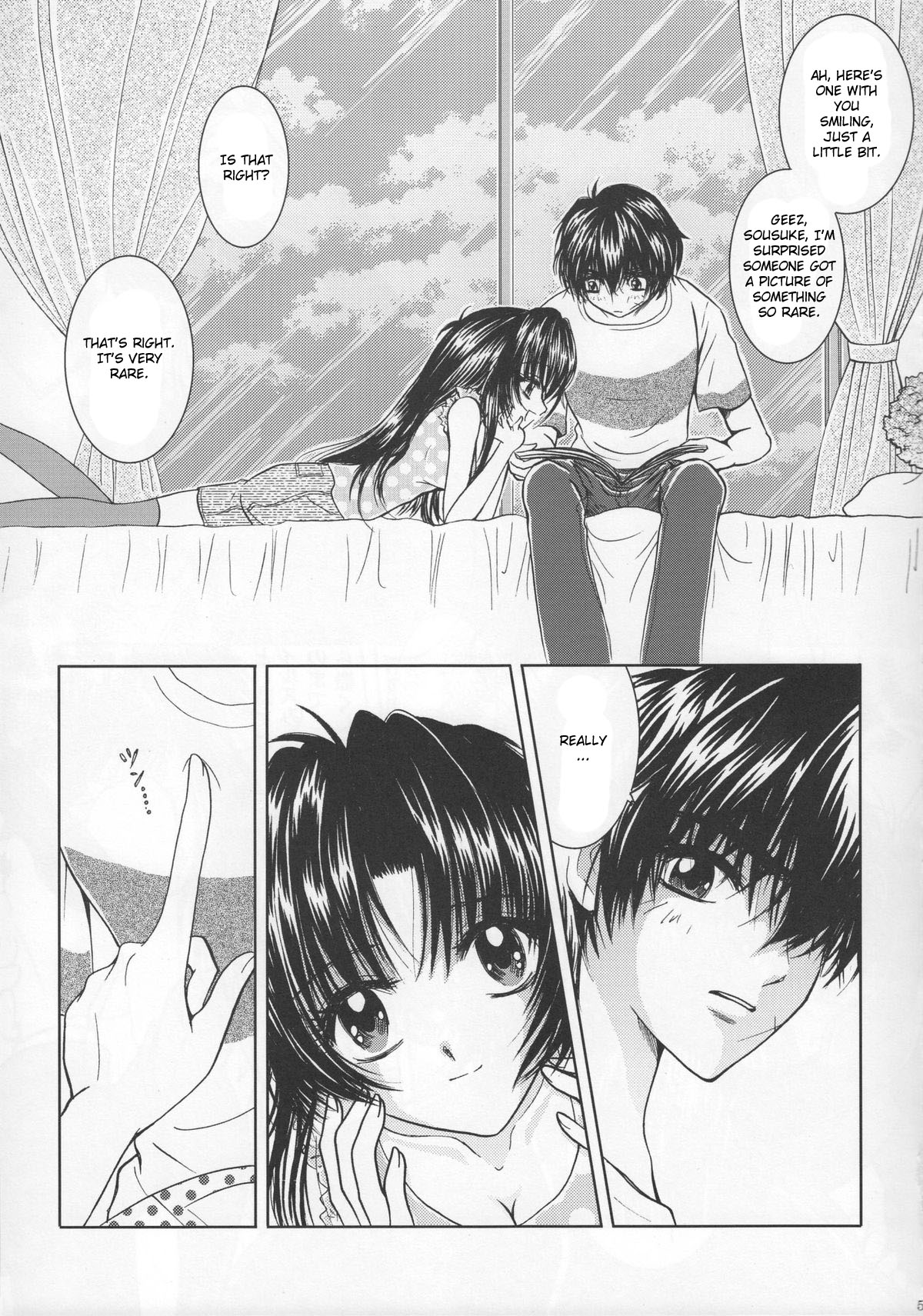 (C74) [Honey Pharmacy (Fukami Ryou)] SEXY PANIC Yappari Sei ga Ichiban!? | Sexy Panic: Their First Time is Without Protection!? (Full Metal Panic!) [English] [Scribe Figaro] page 4 full