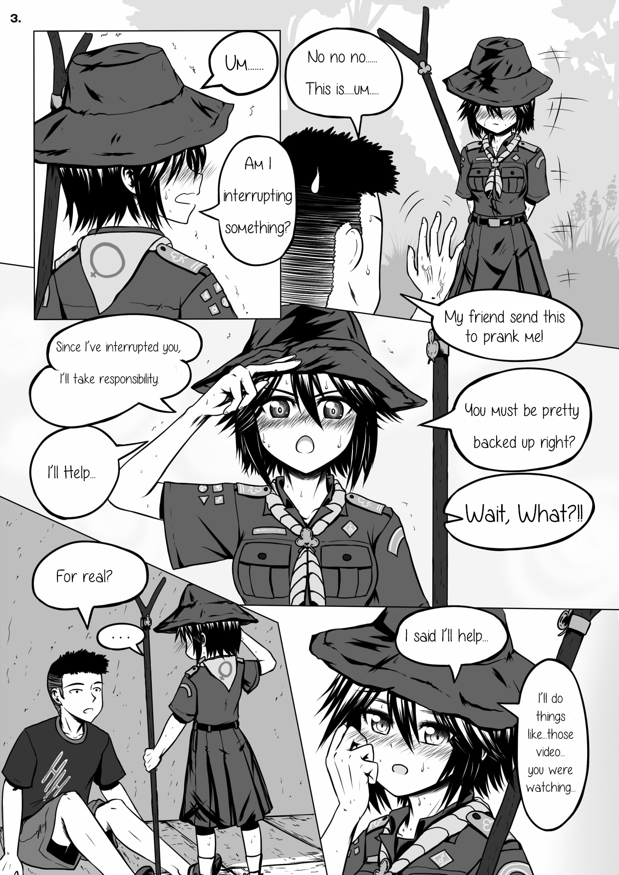 [Maximize Darkness] Girlscout secret activity [English] [Kuroitofu] page 5 full