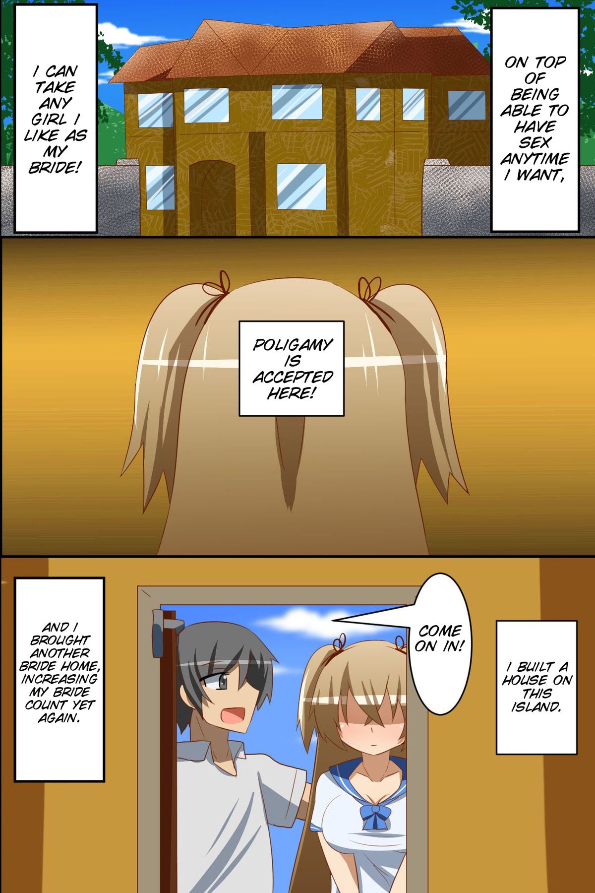[rbooks] Onna Shikainai Shima ni Nagaretsuita Ore wa Ipputasaisei Harem [English] [SMDC] page 25 full