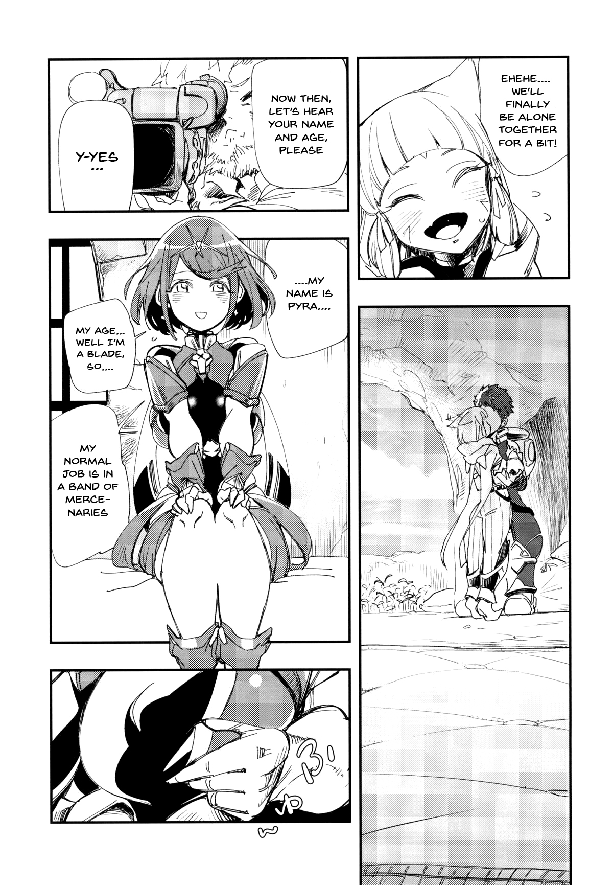 (CT32) [Haraise Kaiwai (Yucchris)] NEAREST (Xenoblade Chronicles 2) [English] [Doujins.com] page 6 full