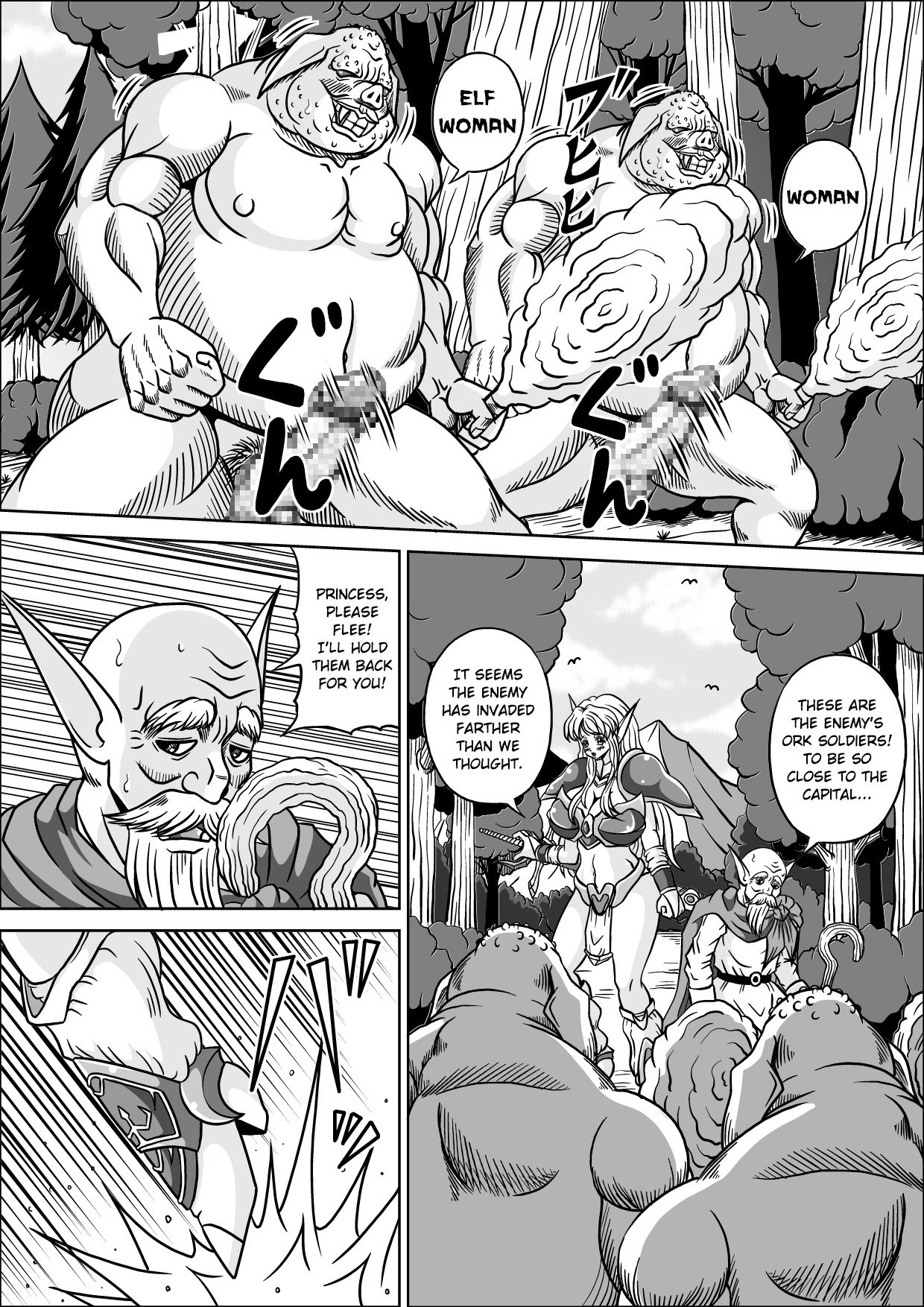 [Pyramid House (Muscleman)] Boukoku no Elf Hime [English] [EHCOVE] page 5 full