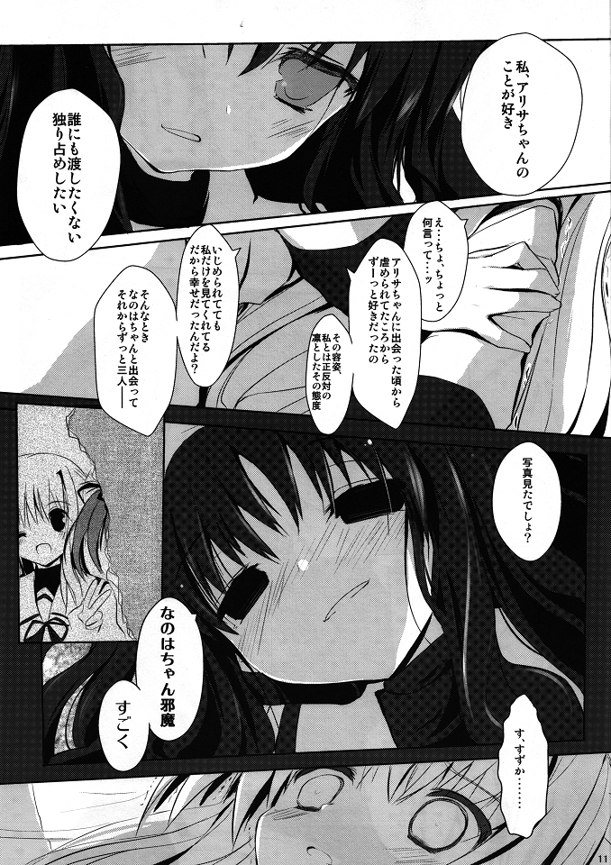 (C80) [Mirukomi (PRIMIL)] Chuukara Alisa. (Mahou Shoujo Lyrical Nanoha) page 10 full