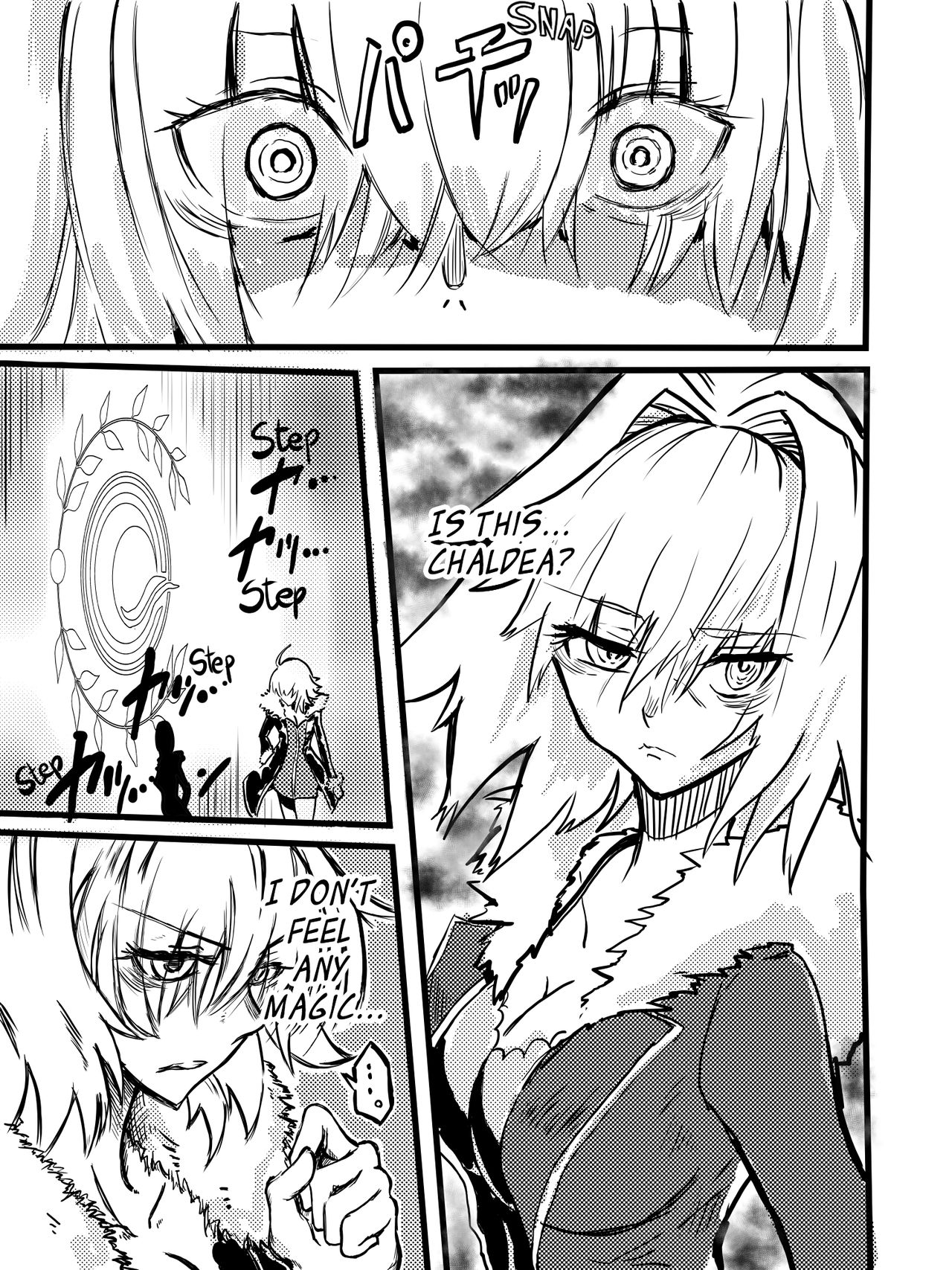 [mura] Tousouchuu in Chaldea  | Running away in Chaldea (Fate/Grand Order)  [English] [DrunkenWeeb] page 1 full