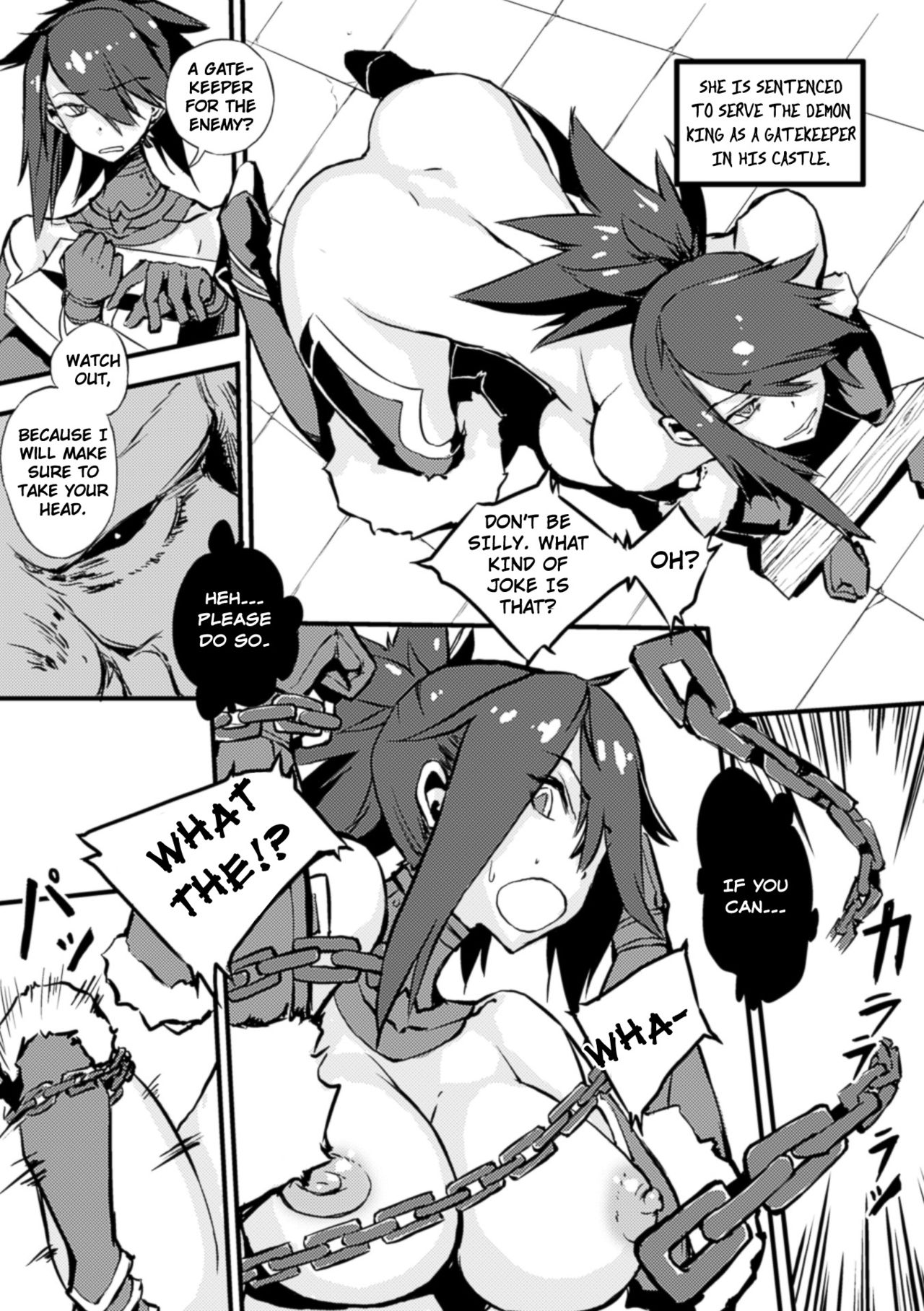 [Zutta] Haiboku Shita Yuusha-Tachi | The Heroes Were Defeated (2D Comic Magazine Joutai Henka de Bad End! Vol. 2) [English] [Szayedt] [Digital] page 7 full