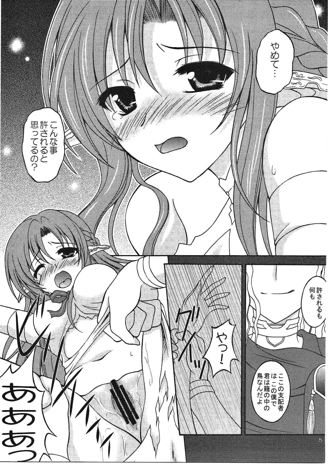 (C86) [RED RIBBON REVENGER (Various)] Sadism&Confession (Sword Art Online) page 4 full