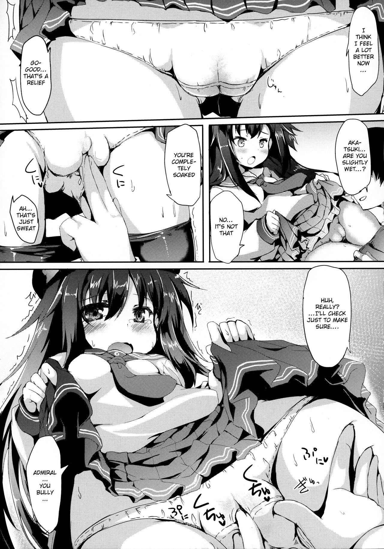 (SC2017 Winter) [Nechorapoddo (Nanpuu)] Akatsuki-chan o xx Shitai!! (Kantai Collection -KanColle-) [English] {Doujins.com} page 6 full