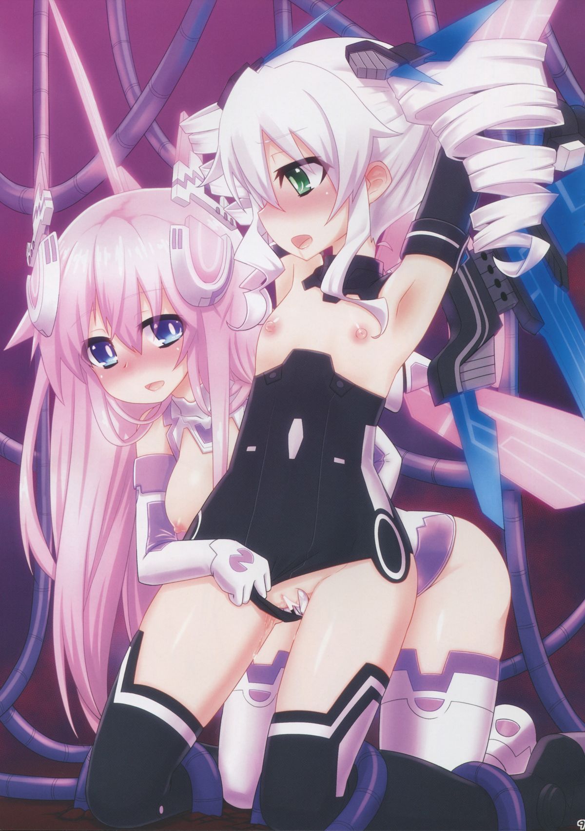 (C88) [LazyStyle (Mizunashi)] Nep Illust Trilogy (Hyperdimension Neptunia) page 9 full