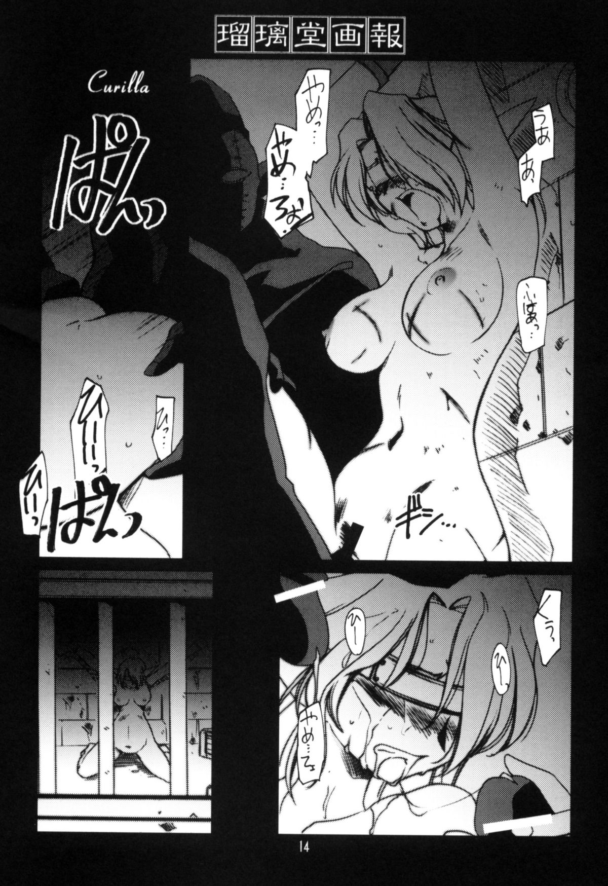 (CR34) [UA Daisakusen (Harada Shoutarou)] Ruridou Gahou CODE:21 (Final Fantasy XI) page 13 full