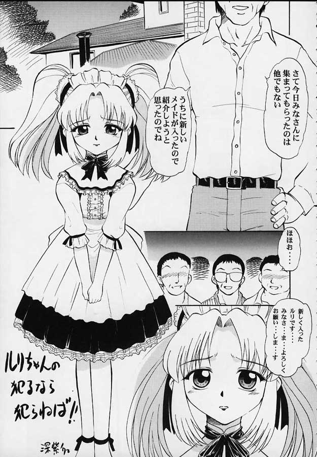 [Studio Wallaby (Various)] Vitamin-B5 1/4 Ruri Ruri Naisho no Maid Nikki (Martian Successor Nadesico) page 8 full