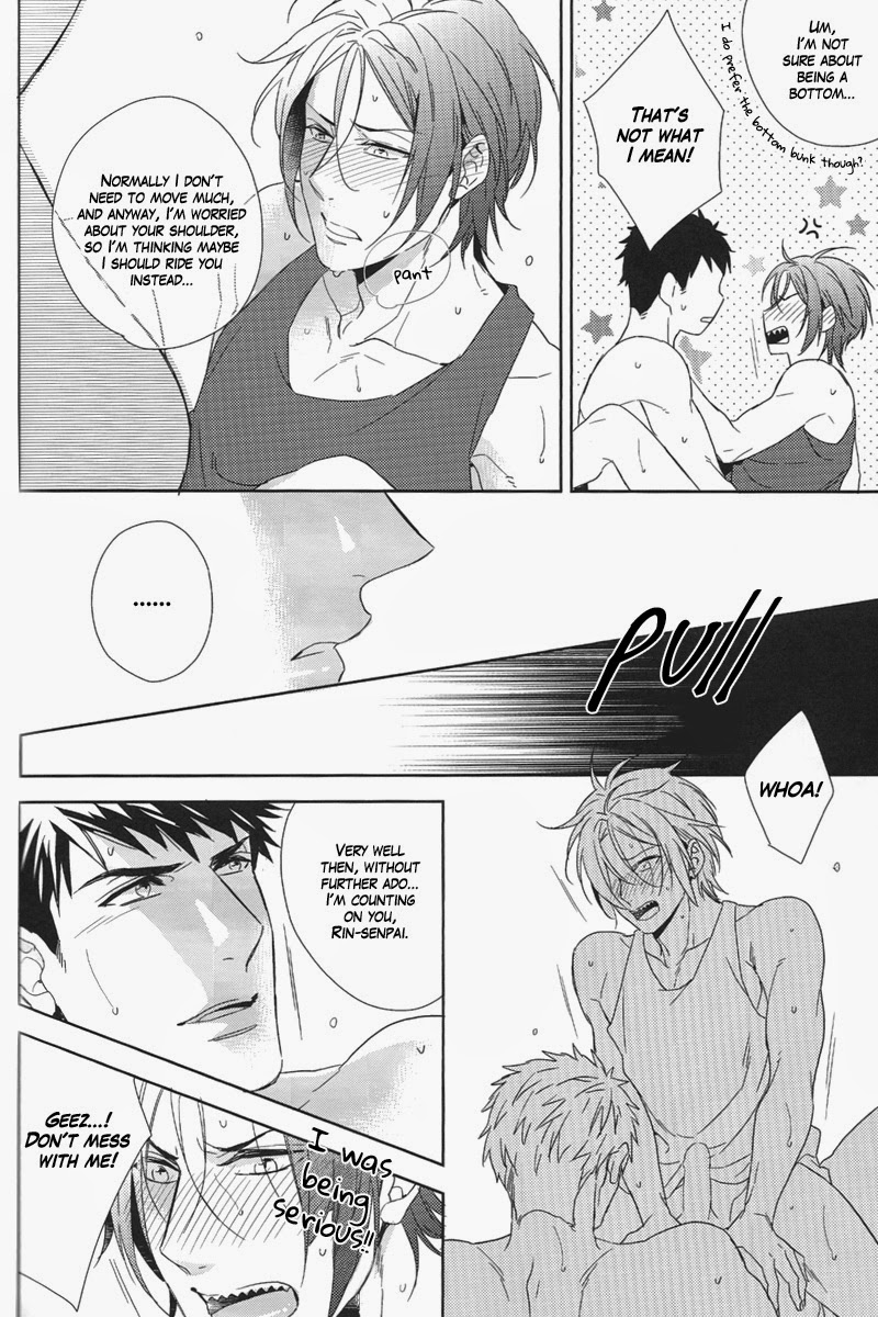 (Splash!) [URO (Amama)] Yasashii Uso o Oshiete | Tell me a gentle lie (Free!) [English] [Donamoeba] page 9 full