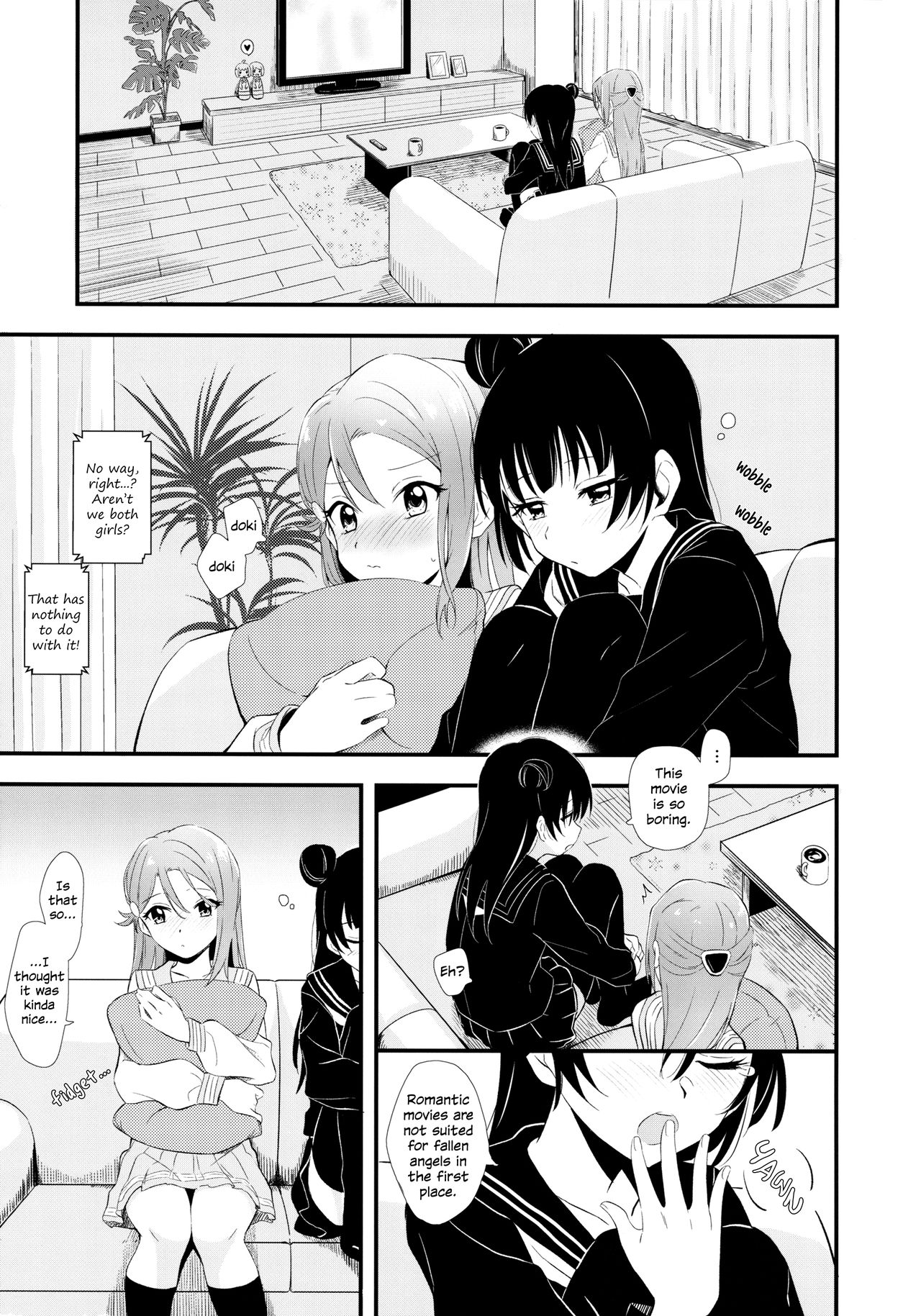 (C95) [Kitaku Jikan (Kitaku)] Bitter Sweet Syndrome (Love Live! Sunshine!!) [English] page 5 full