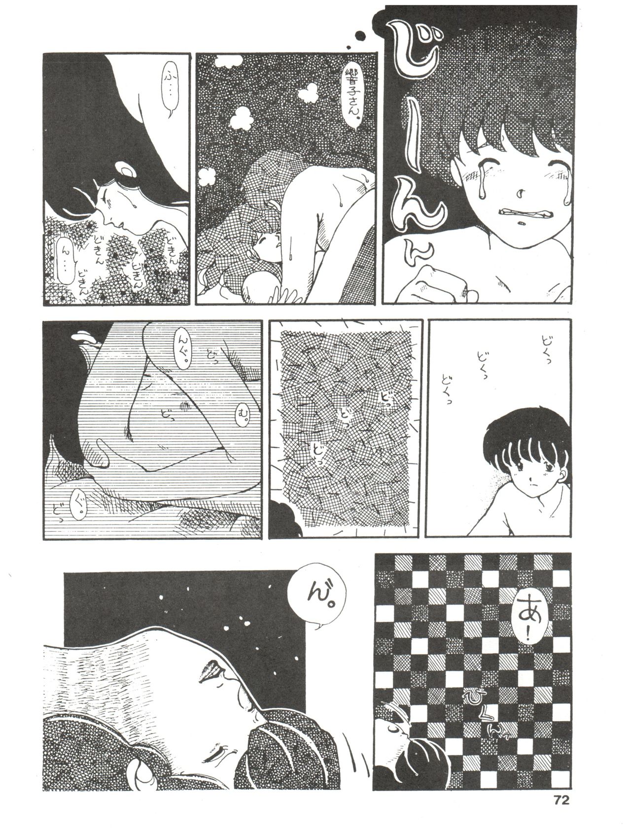 [MIRAGE (Various)] Kamoku no Utage (Maison Ikkoku) page 72 full