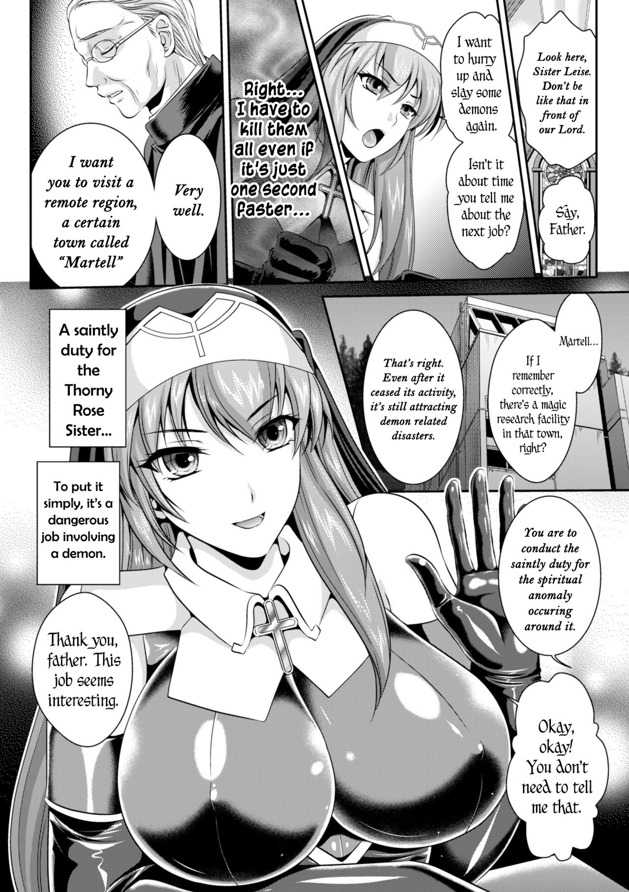 [Rindou, Kusunoki Rin] Nengoku no Liese Inzai no Shukumei | Liese’s destiny: Punishment Of Lust On The Slime Prison Ch. 1 [English] [Digital] [CoC] page 13 full