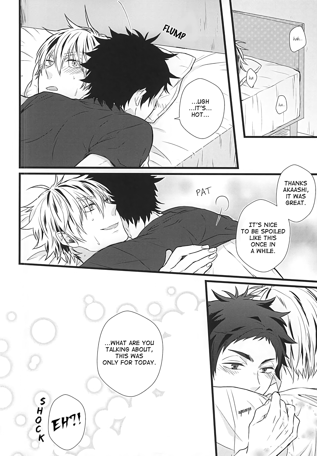 (RTS!!5) [AURORA (Uino)] Kyou Dake Desu yo? (Haikyuu!!) [English] [Homies over Hoes] page 15 full