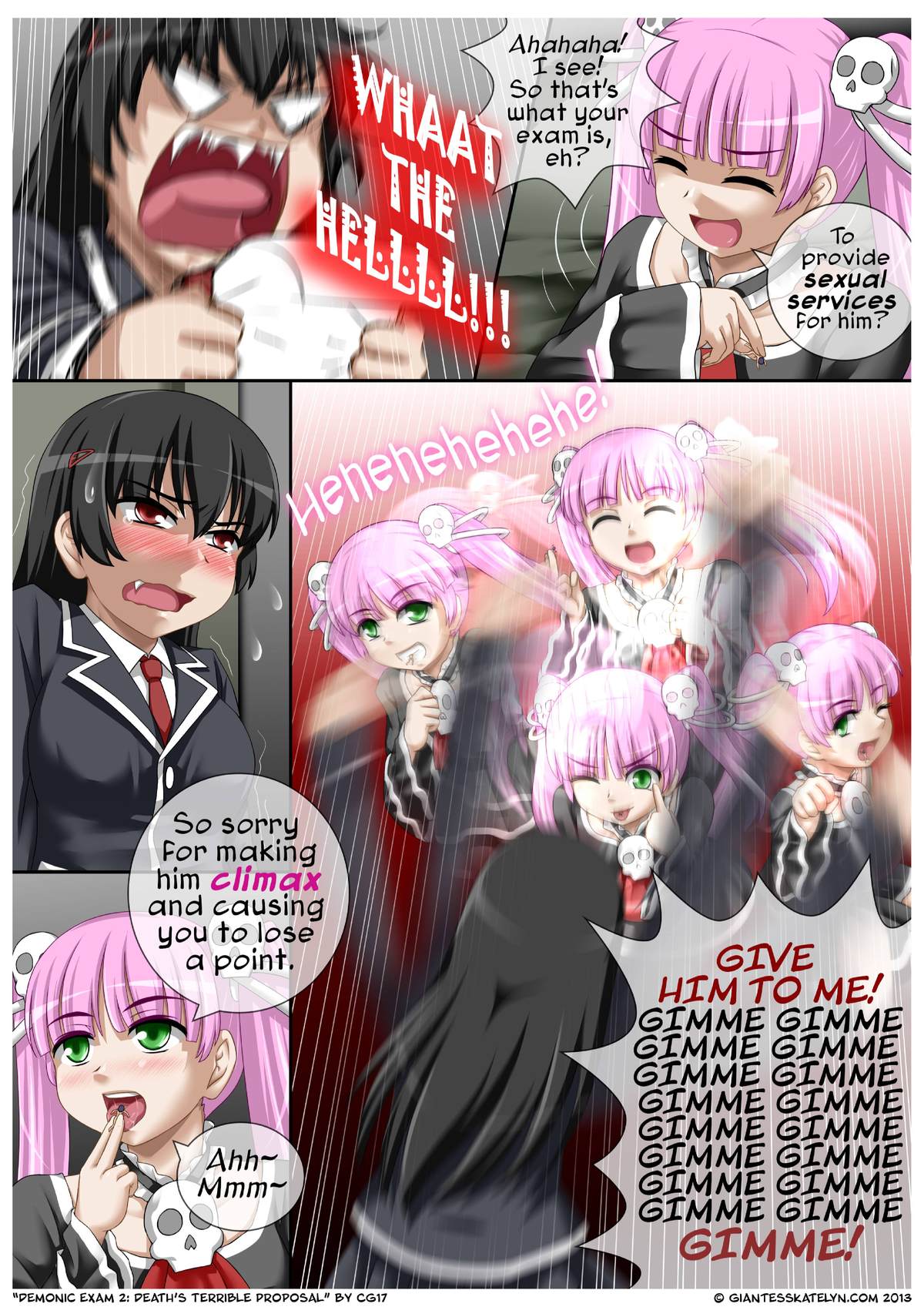 [CG17] Demonic exam 2: Death's Terrible Proposal page 21 full