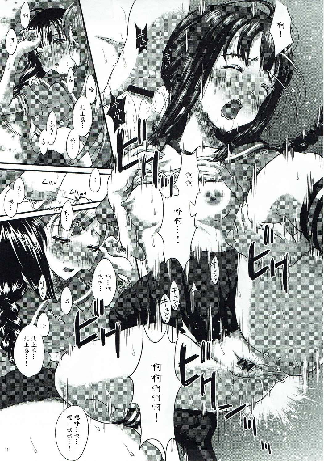 (C91) [Studio Snow Man (Seijin)] Kaminari o Tomonatta Tsuyoi Ai (Kantai Collection -KanColle-) [Chinese] [輝夜漢化] page 10 full