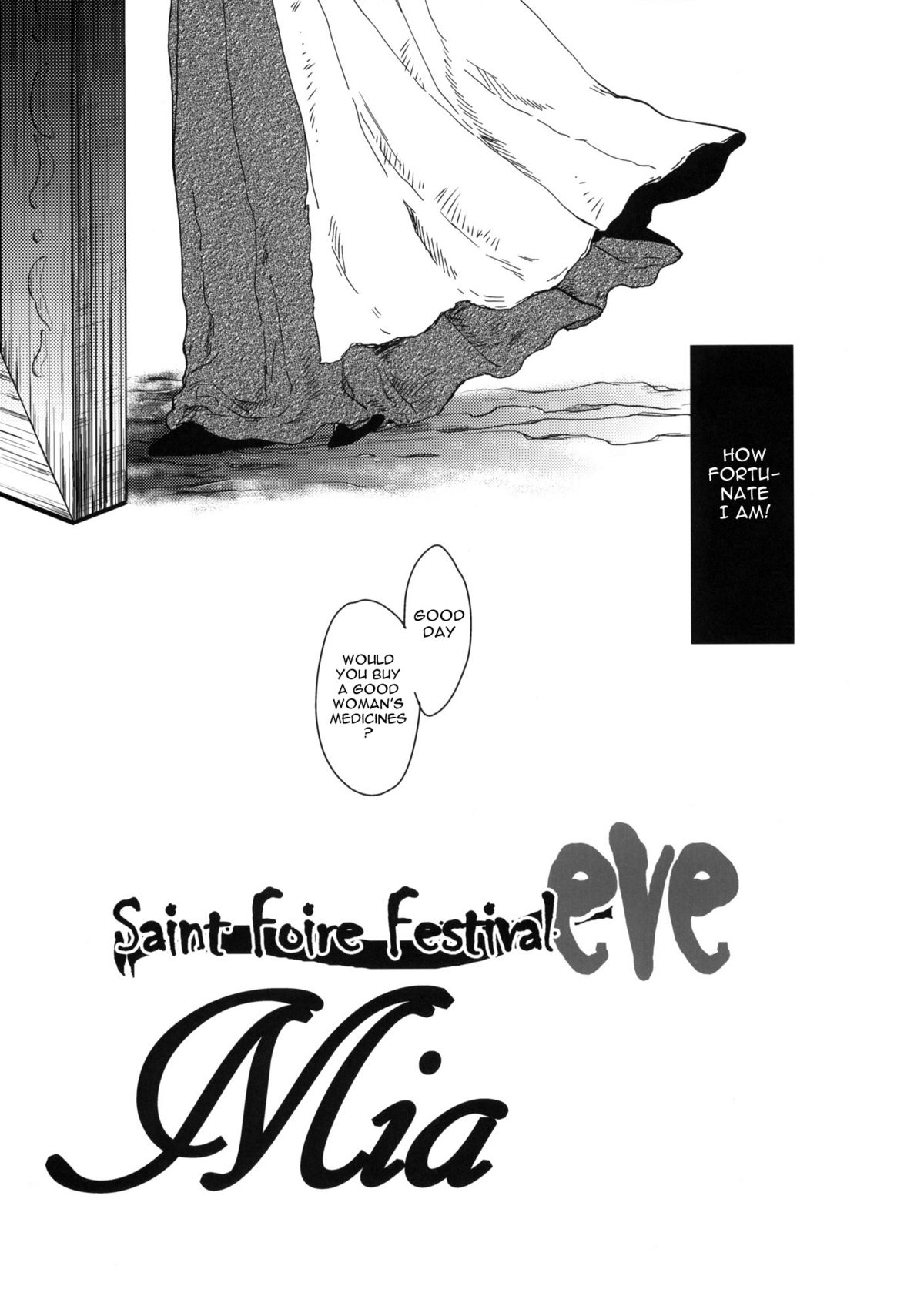 (COMITIA95) [Toko-ya (HEIZO, Kitoen)] Saint Foire Festival eve - Mia [English] {Mant} page 6 full