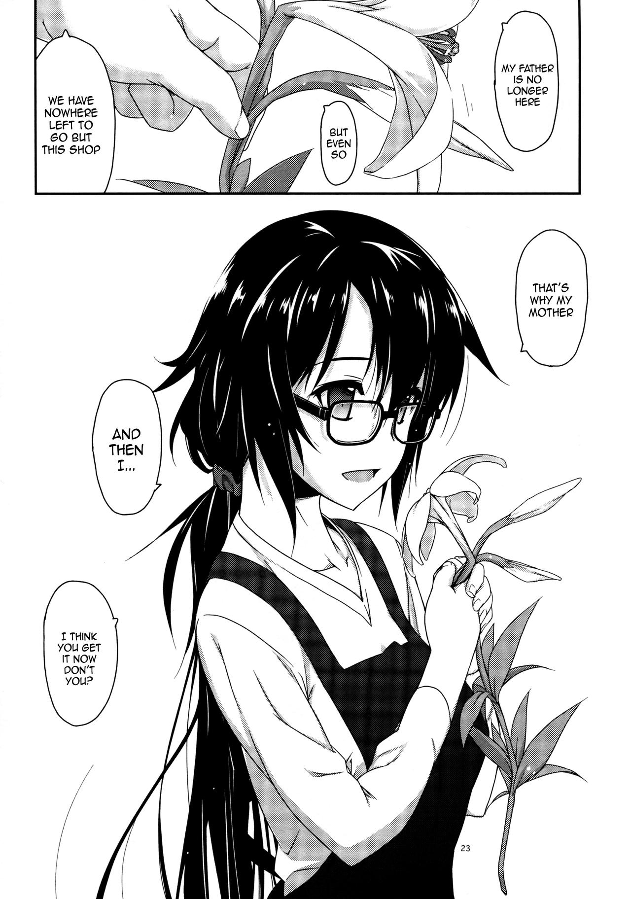 (COMITIA116) [Angyadow (Shikei)] Rouka | Mishandled Flower [English] [葛の寺] page 23 full