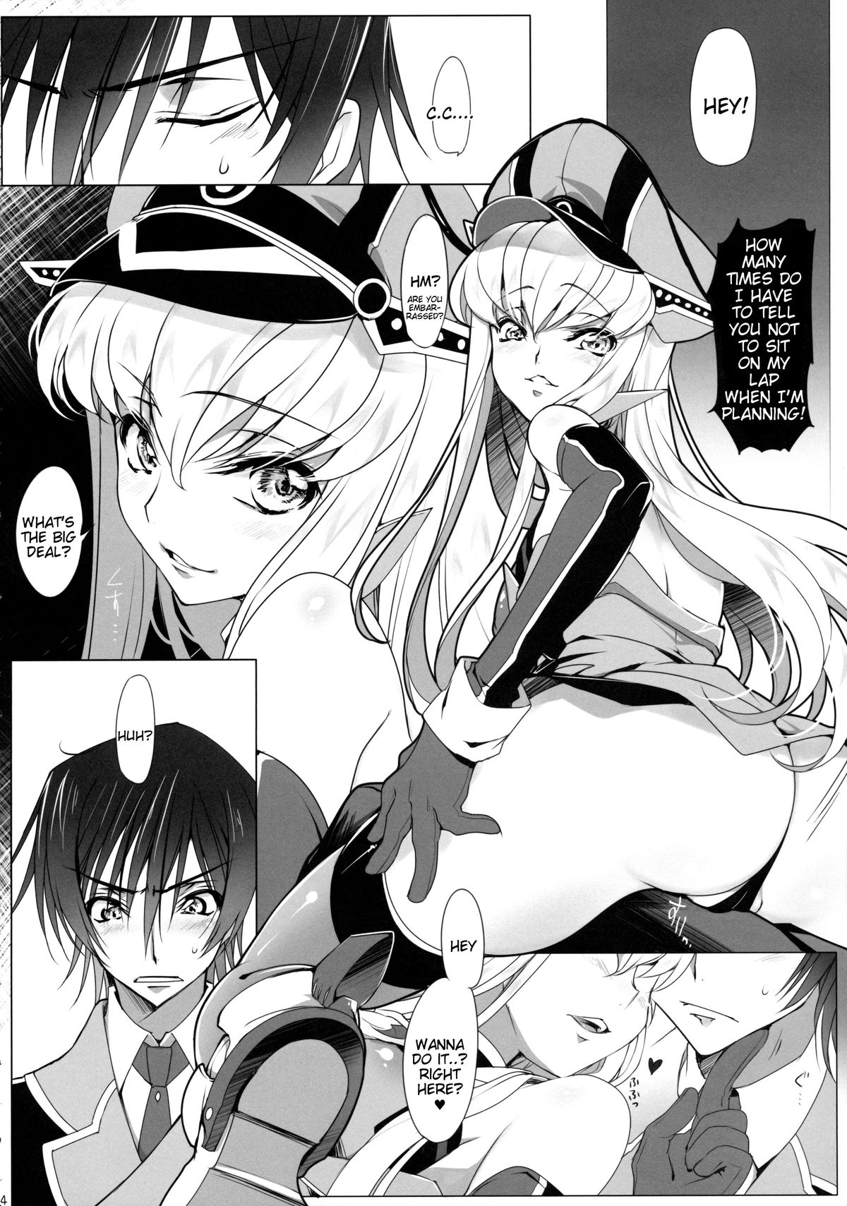 (C86) [CREAYUS (Rangetsu)] ADDICT NOISE (CODE GEASS: Lelouch of the Rebellion) [English] [Tigoris] page 6 full