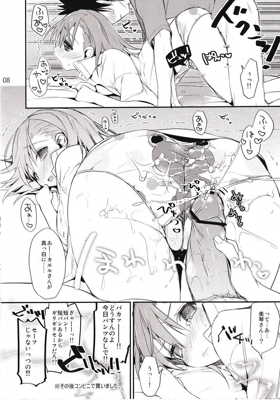 (C84) [atSD (Tsuneyoshi)] Mikoto to. 5.5 (Toaru Majutsu no Index) page 8 full